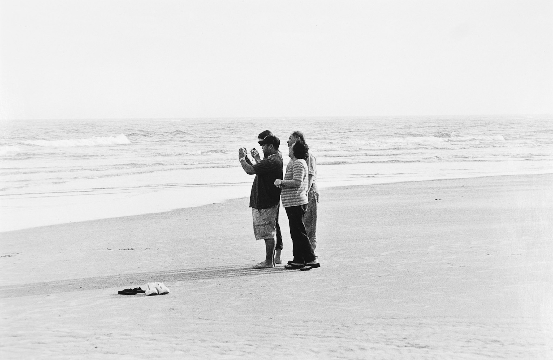 Photographers, silver gelatin print, 14 x 11 in.