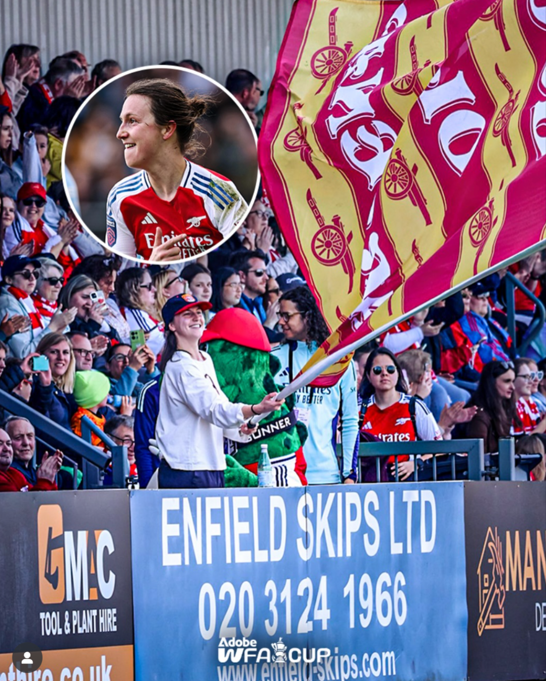 Published on the Women's FA Cup social media