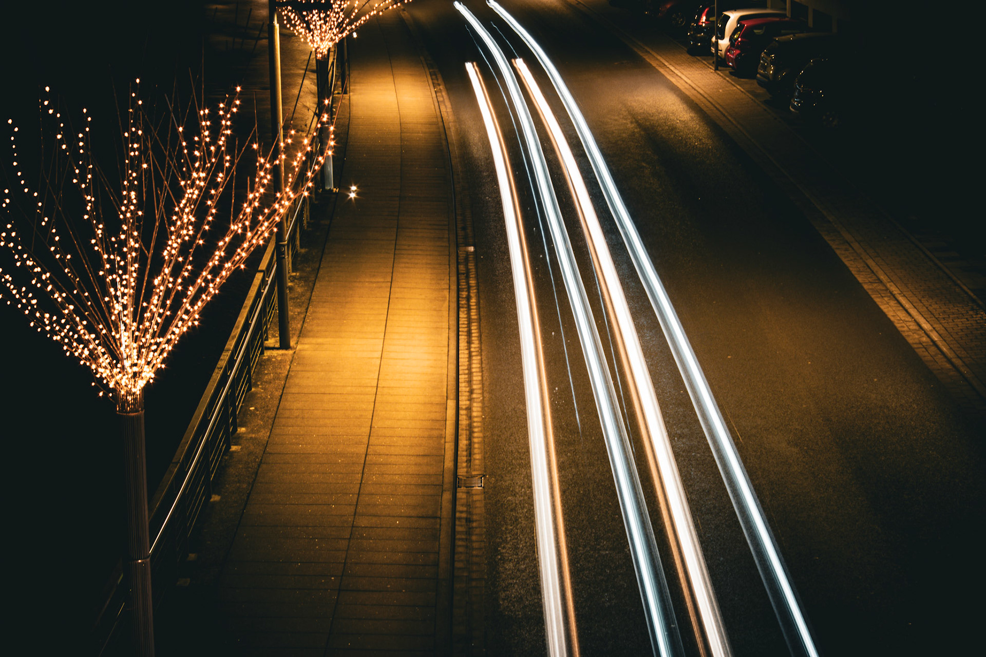 light streaks