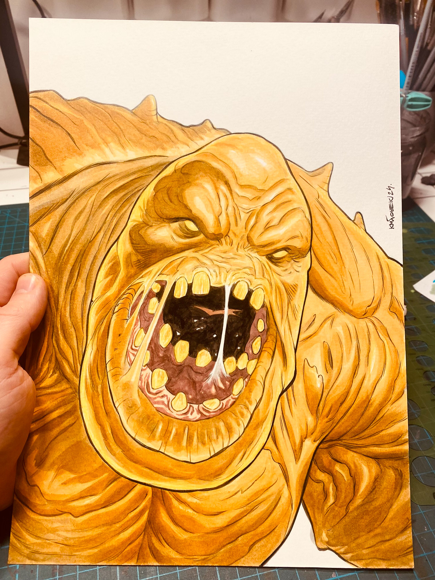 250,- ClayFace format A4