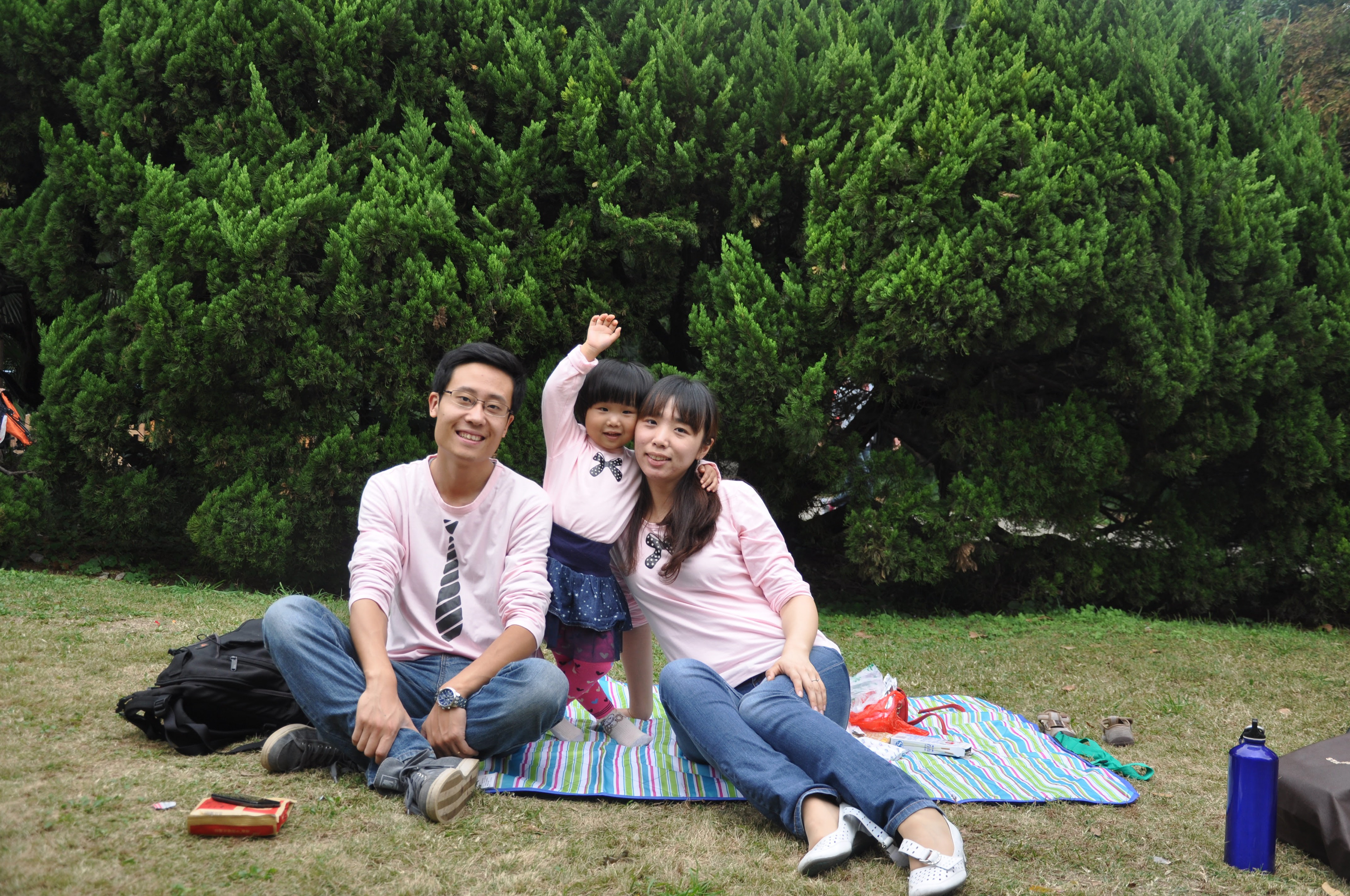 Steven Jiang and his family