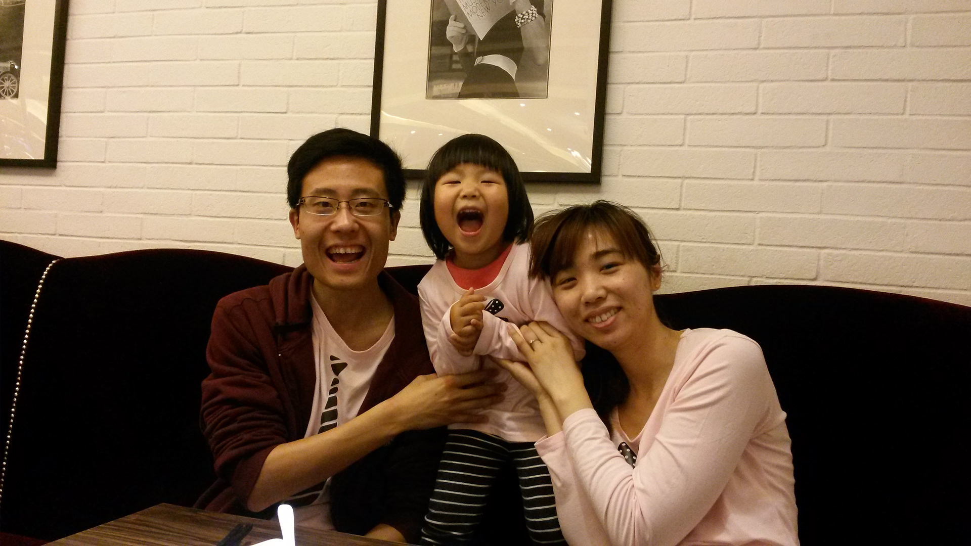 Steven Jiang and his family