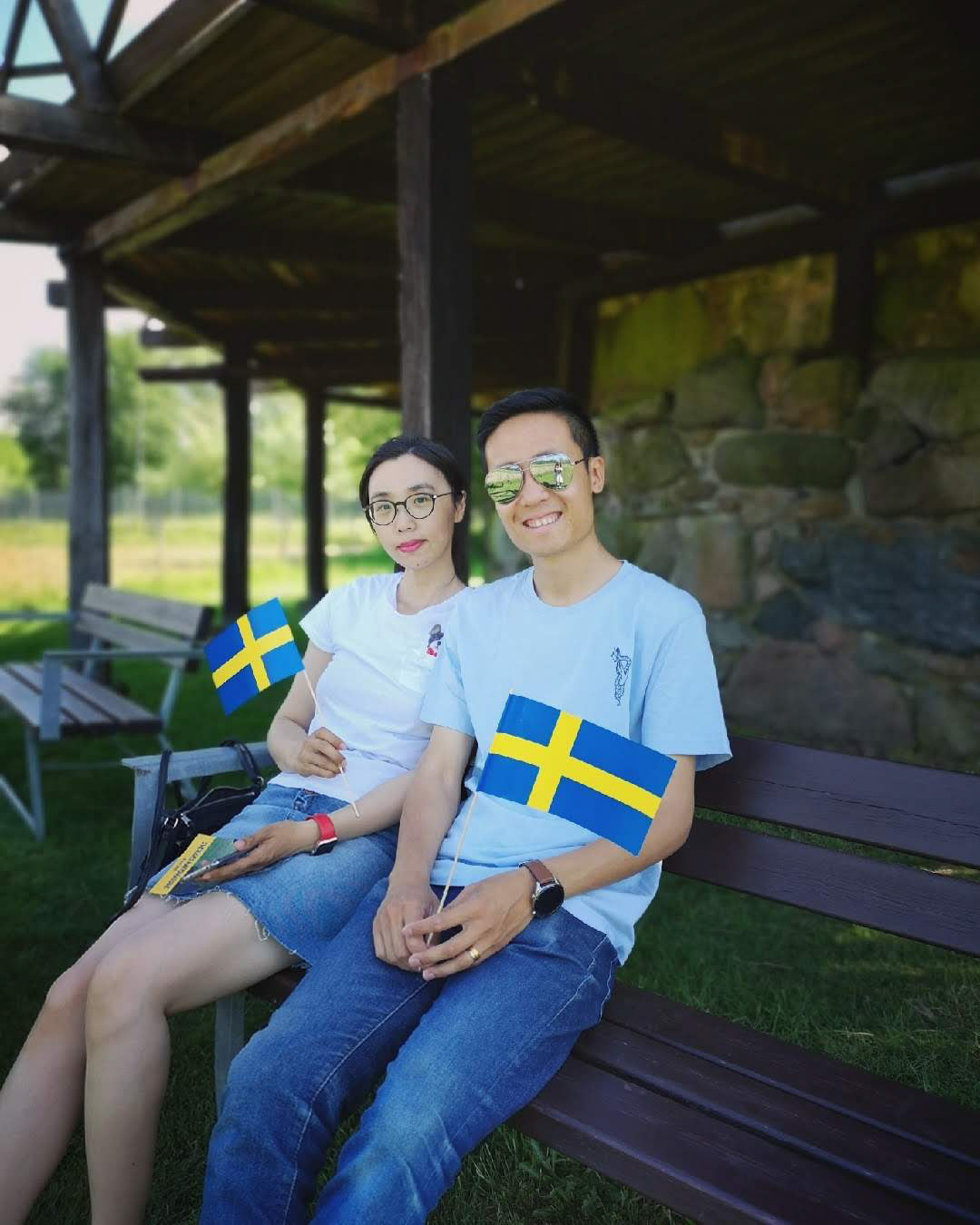 Steven Jiang and Jullia Ju