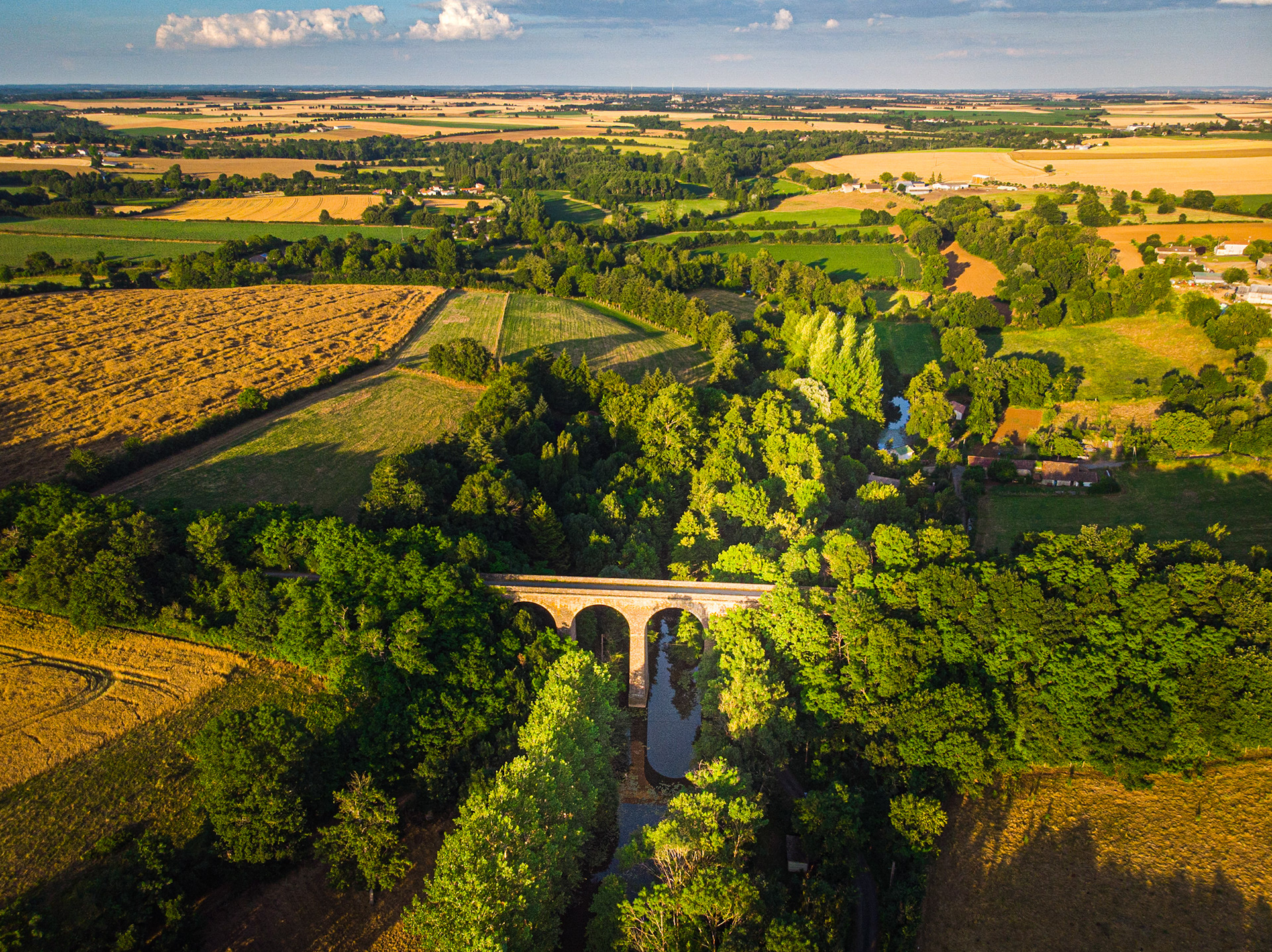 Pont de la roche st Pompain