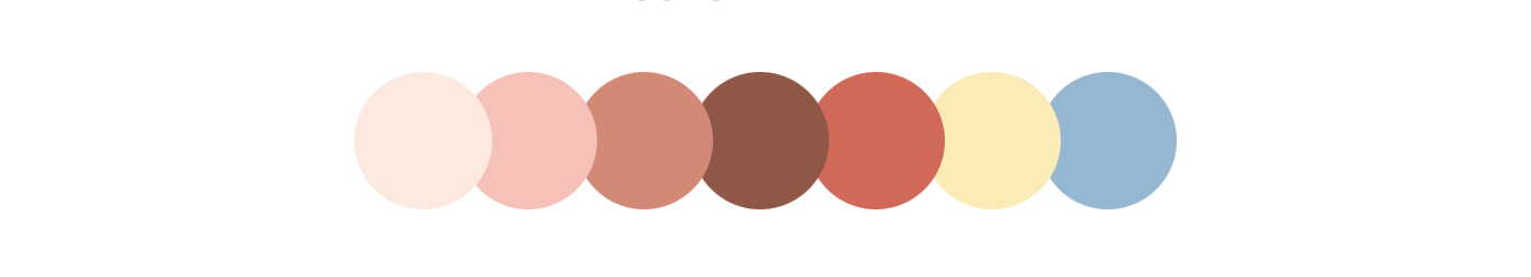 farbpalette, color palette, farben, illustration, farbton, mix, digital, pastell, weiblich, charmant