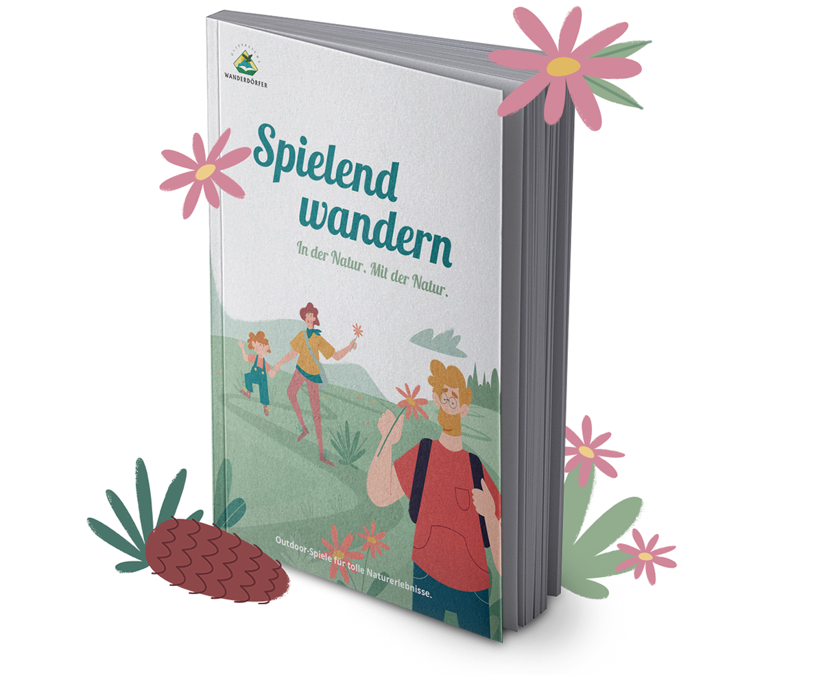 Spielend Wandern, Booklet, Illustration, Vector, Maria Kondratieva, Illustration, Wien, Kinderbuch