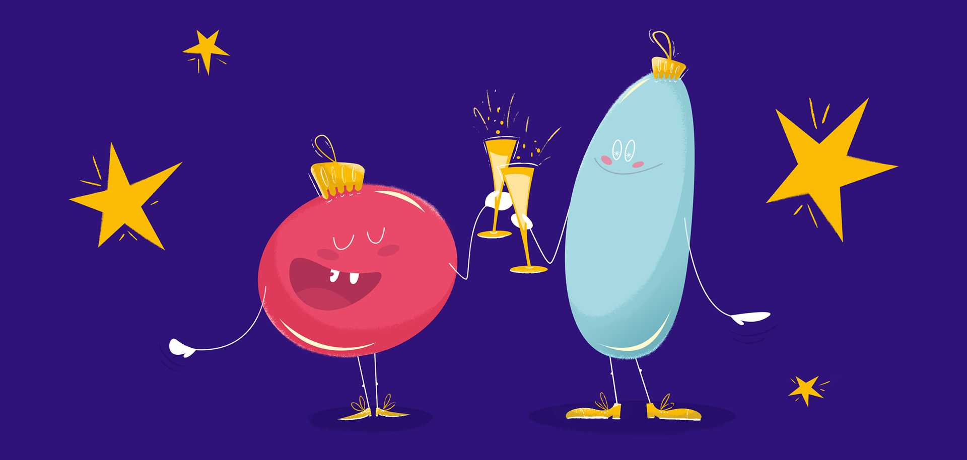 character design, xmas, weihnachten, karte, grusskarte, 2d, digital, illustration, wien, österreich