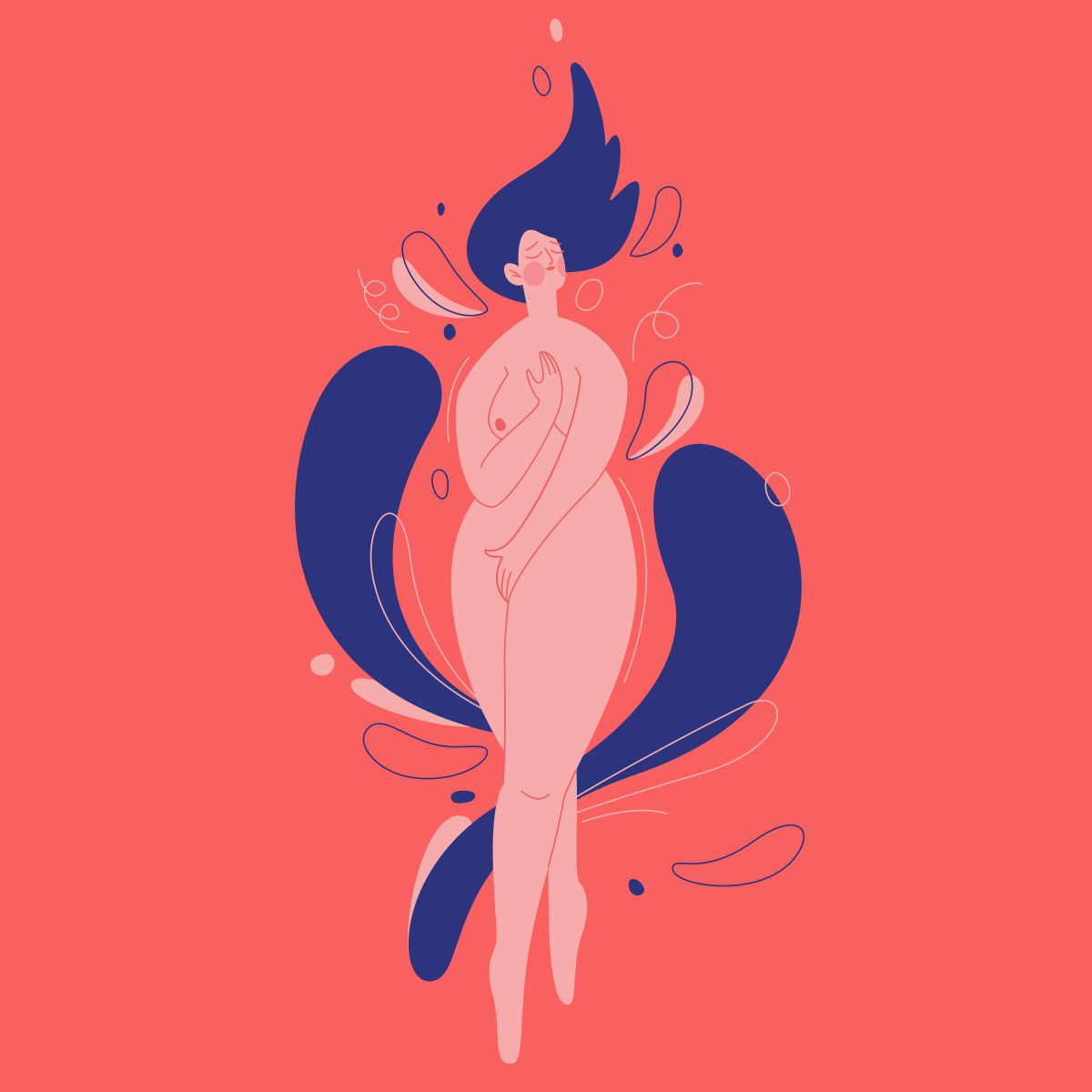 frau, illustration, female orgasm, explainer video, erklärfilm, dokumentation, weiblichkeit, sexualität, selbstliebe