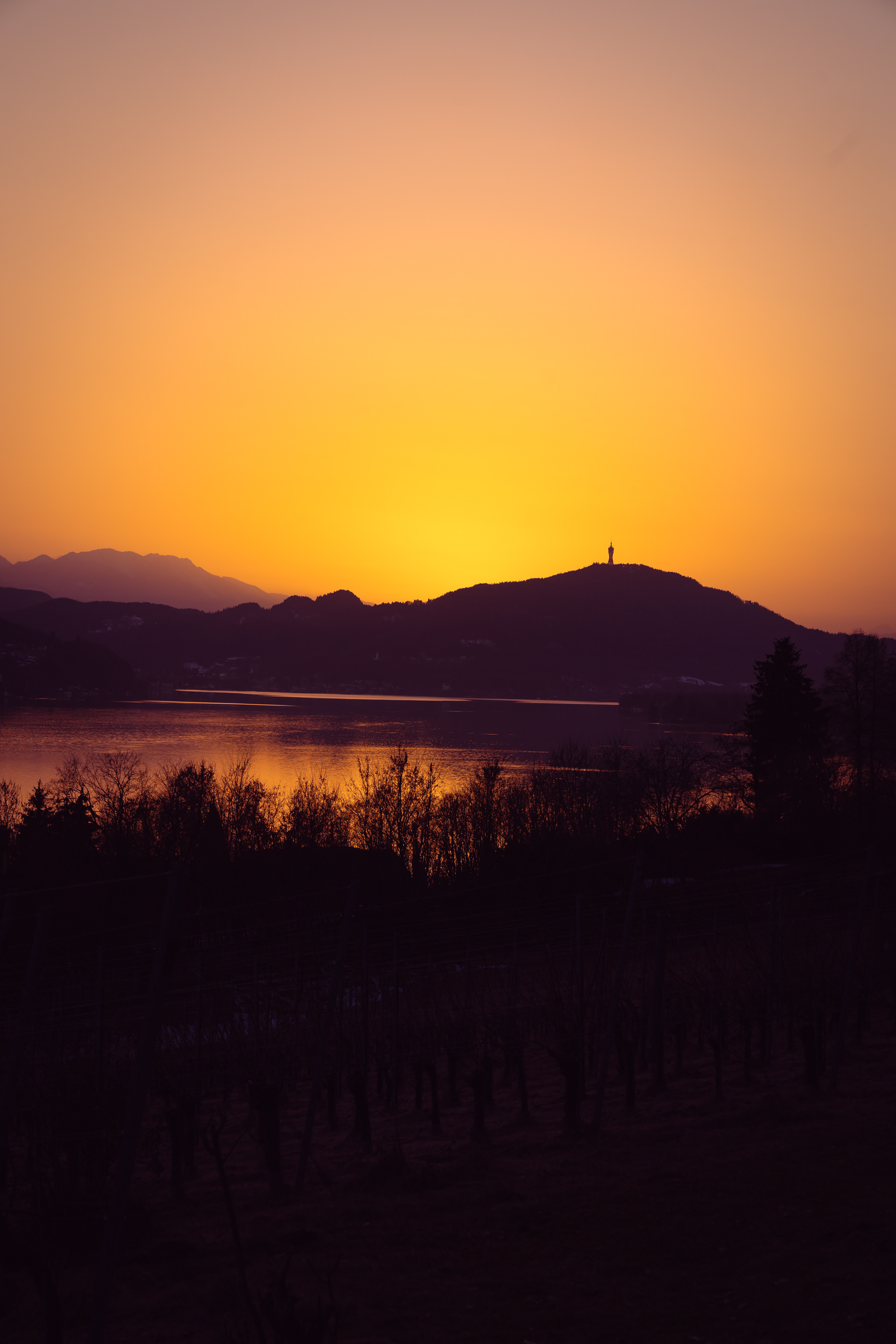 Wörthersee Sonnenuntergang