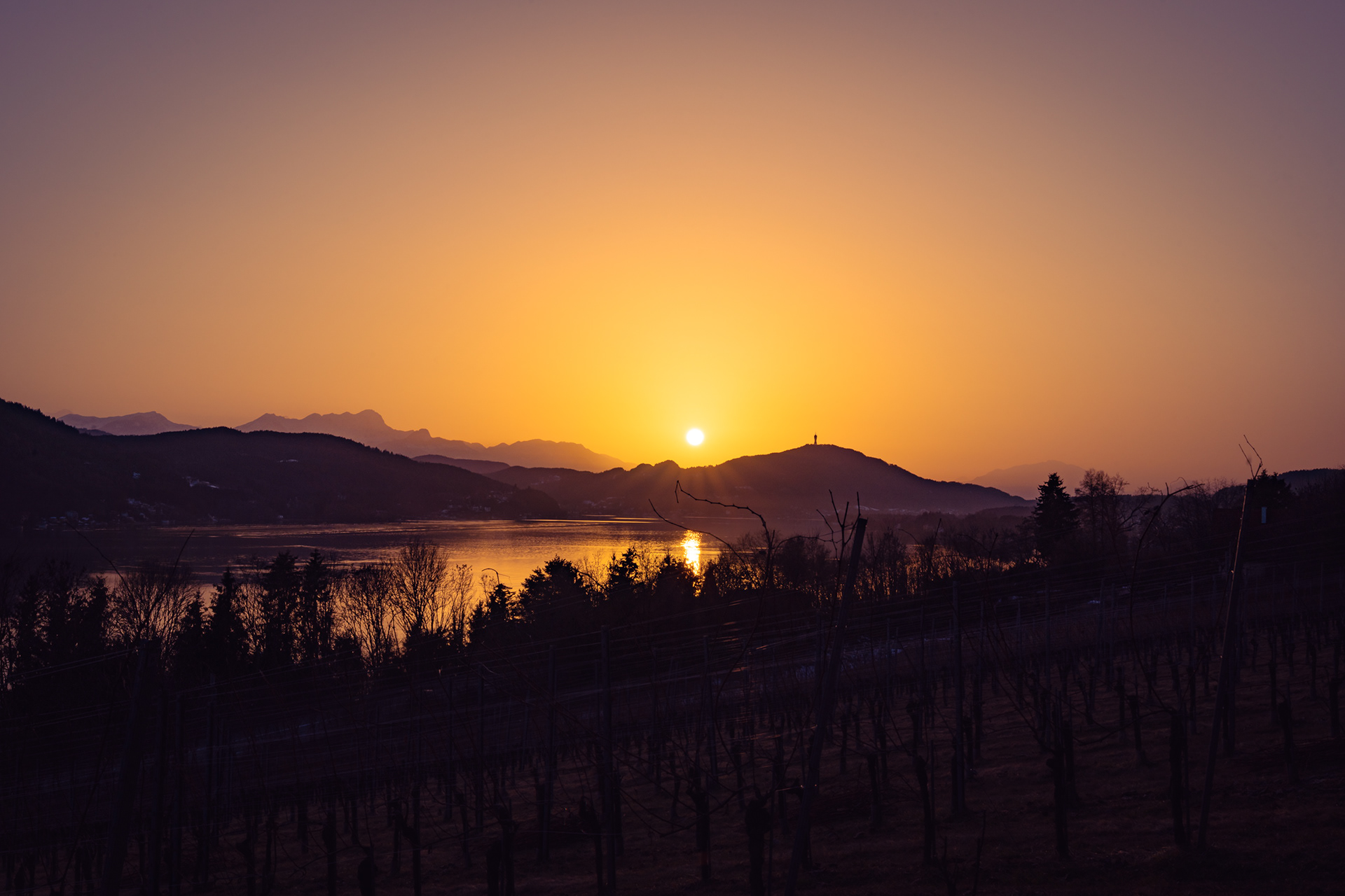 Wörthersee Sonnenuntergang