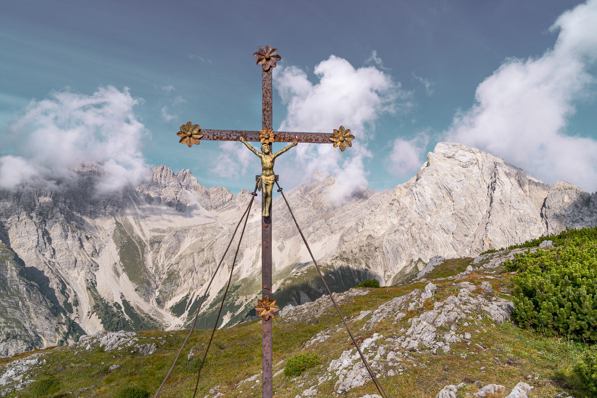 Lesachtal Soleck mit Blick zum Bösen Weiberle