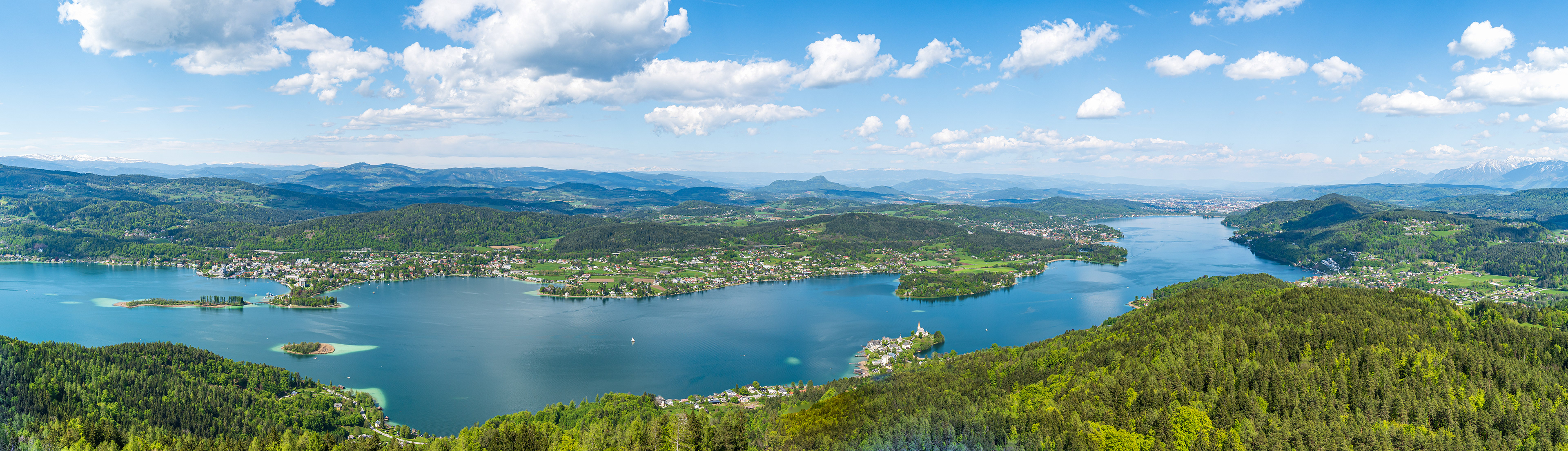 Wörthersee vom Pyramidenkogel