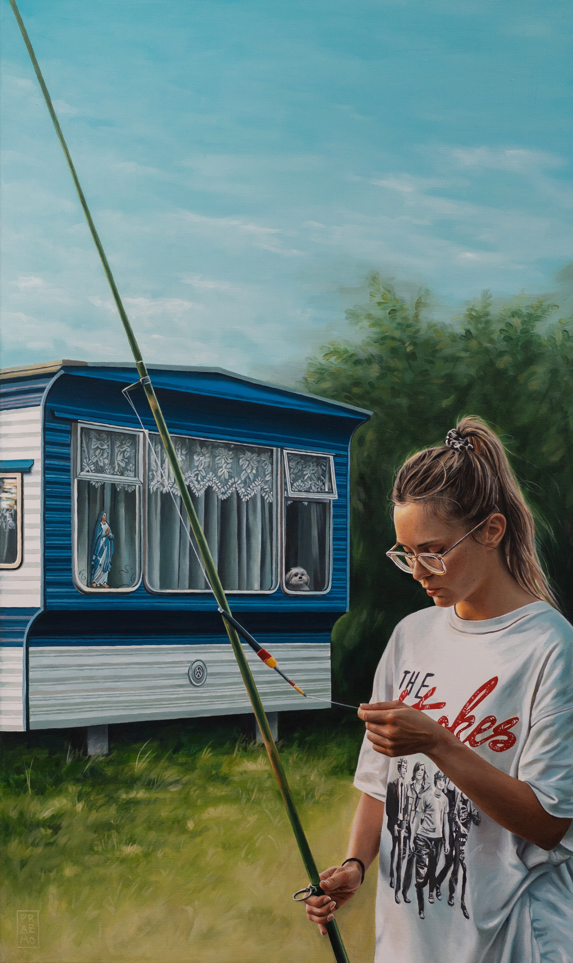 Moja siostra to fanatyk wędkarstwa