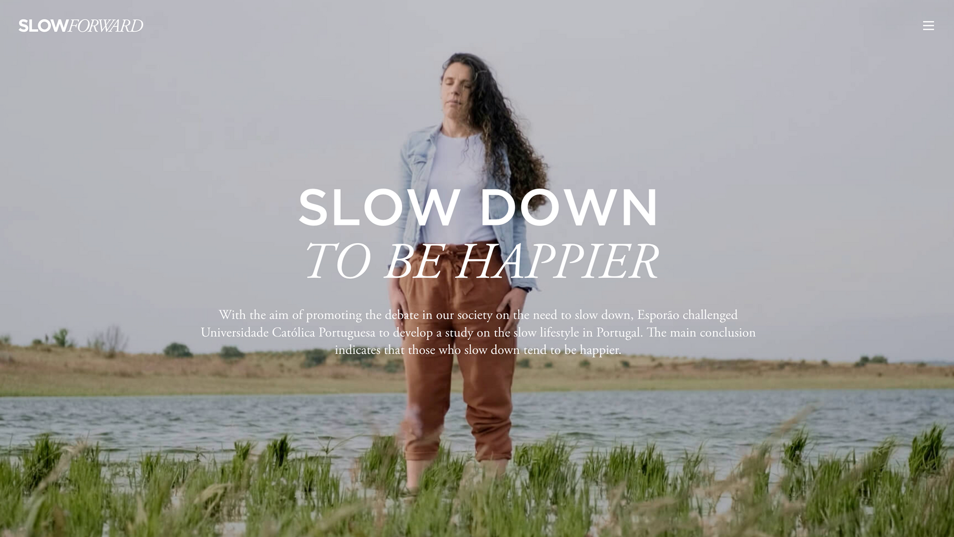 Slower is happier