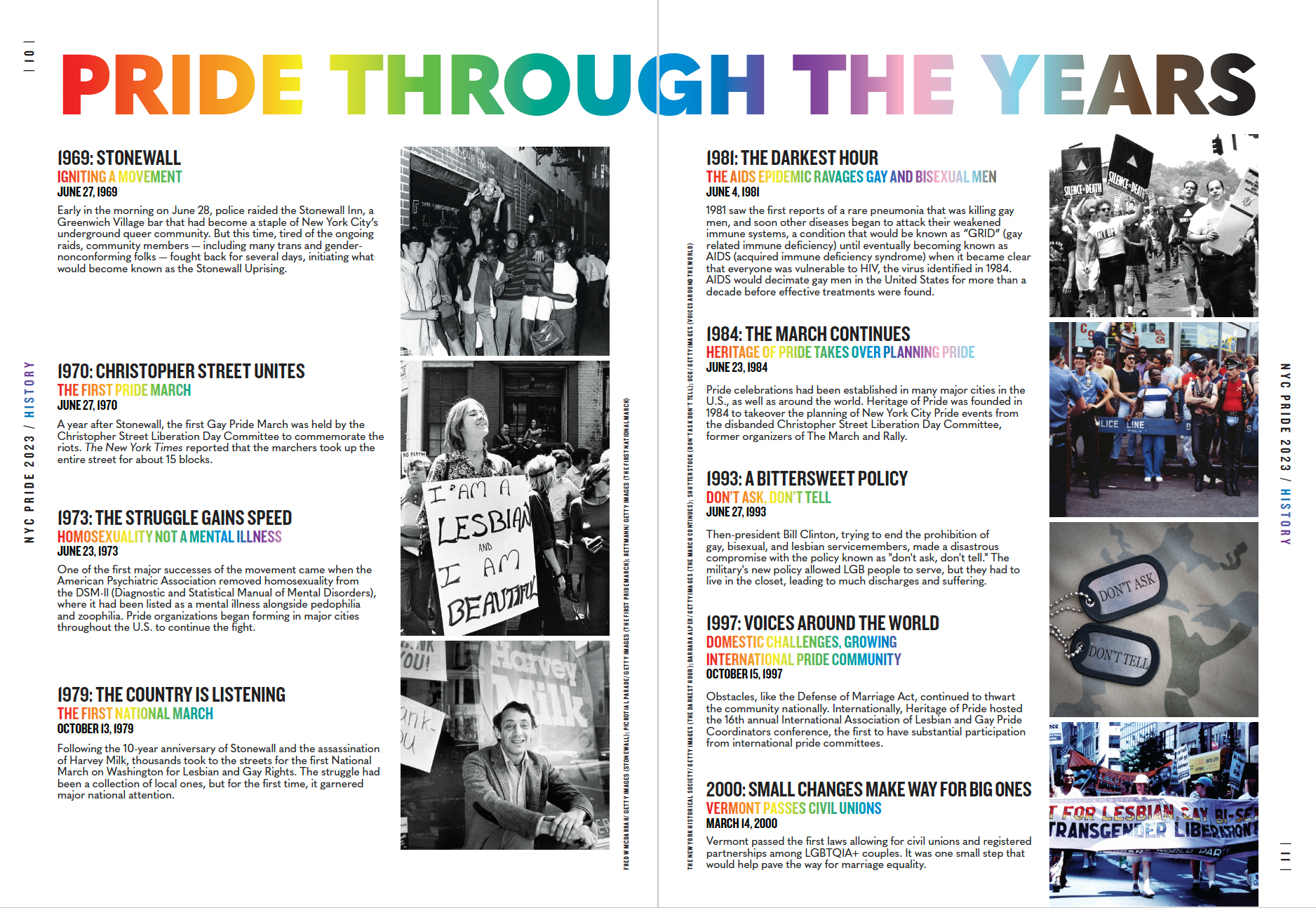 Pride Through the Years