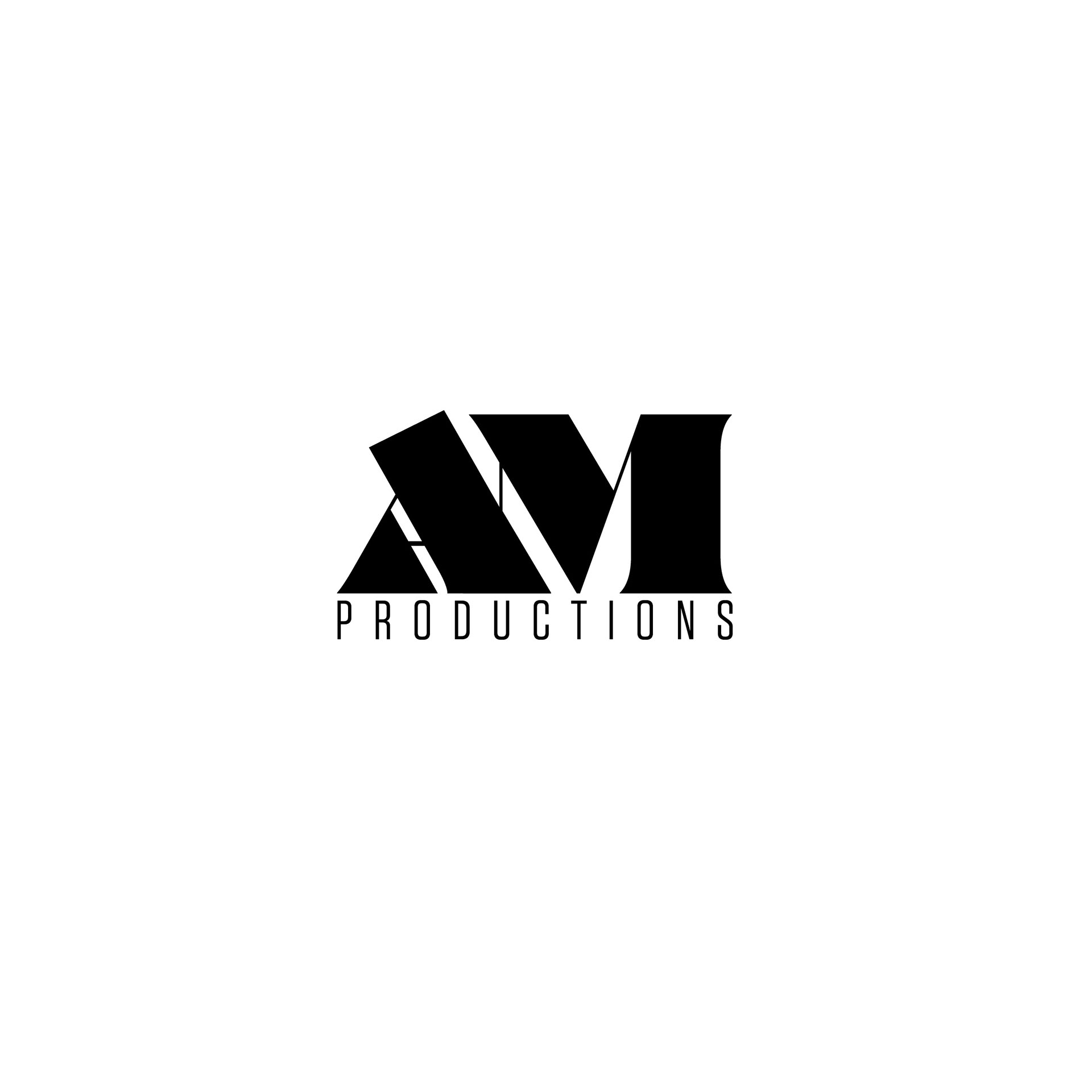 AM Productions Logo Black