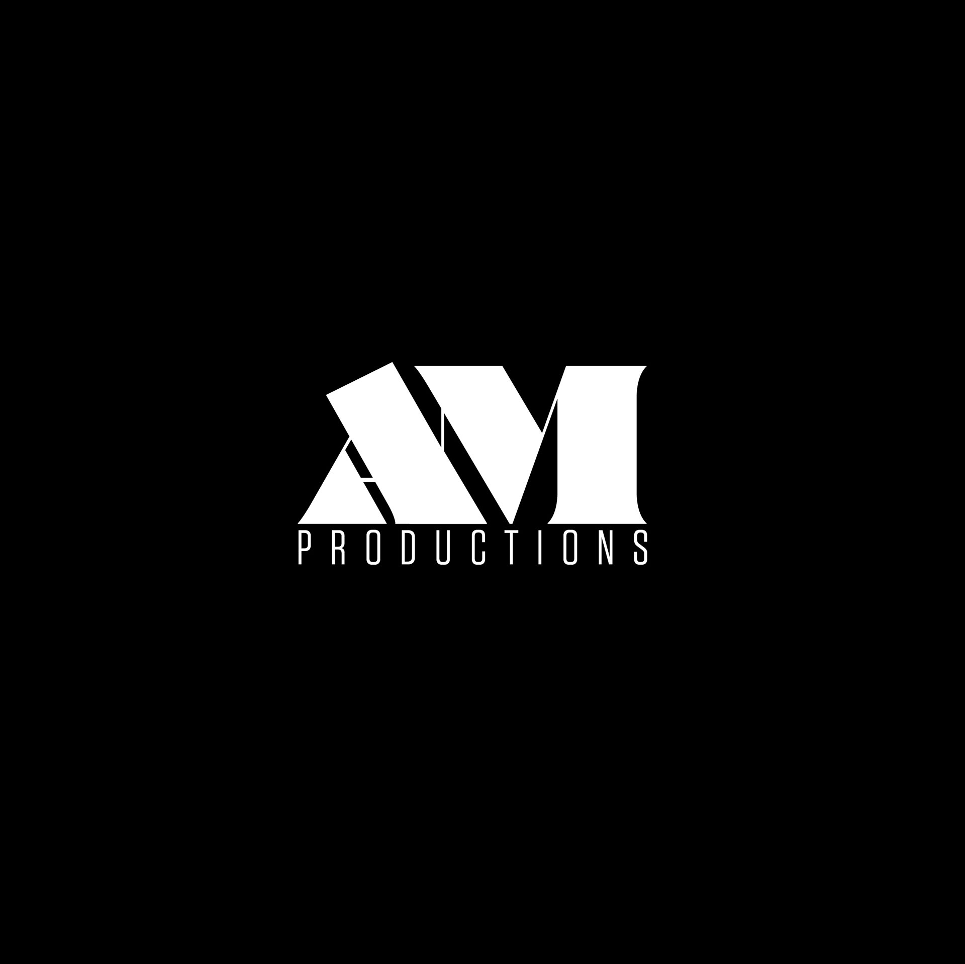 AM Productions Logo White