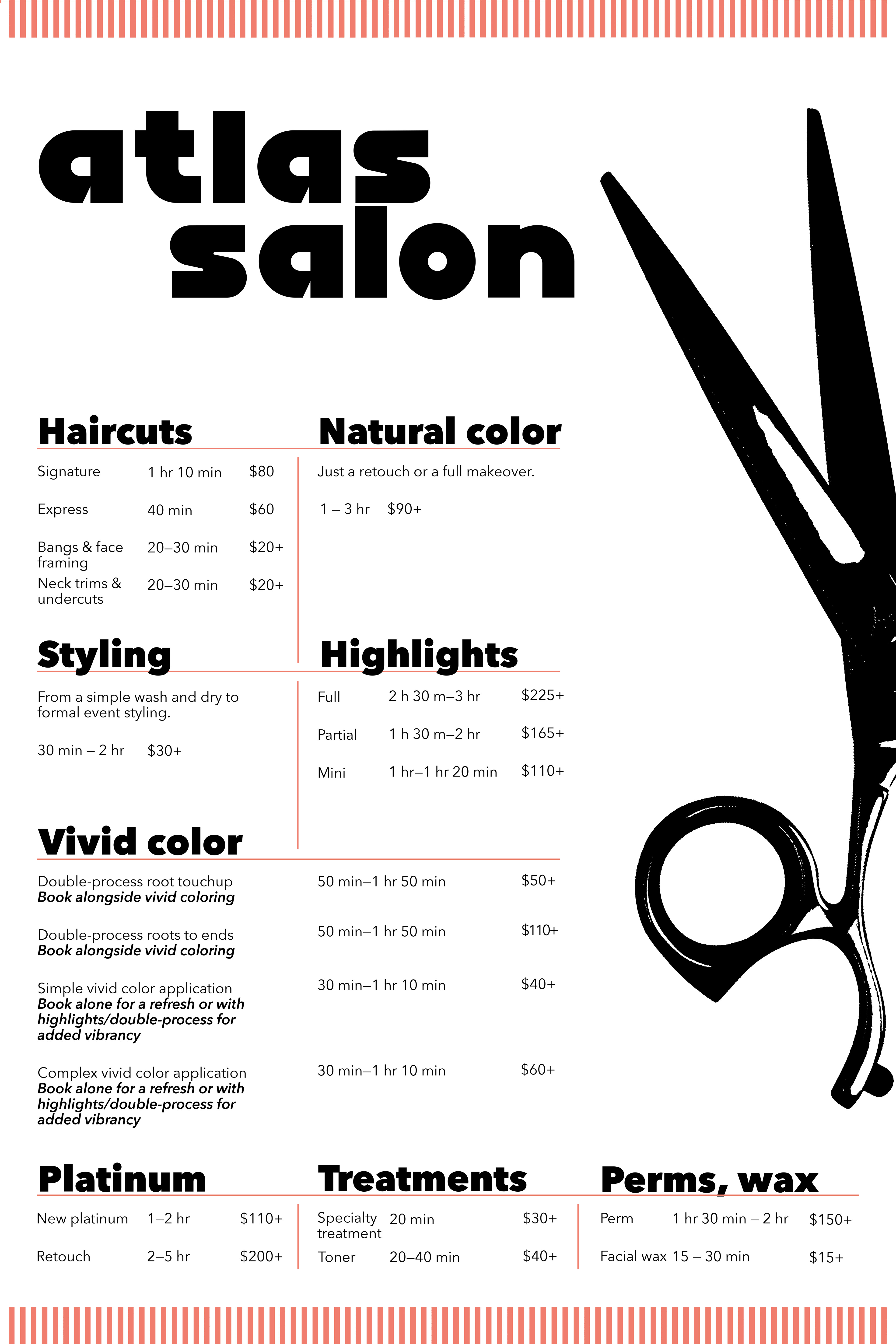 Menu draft 2