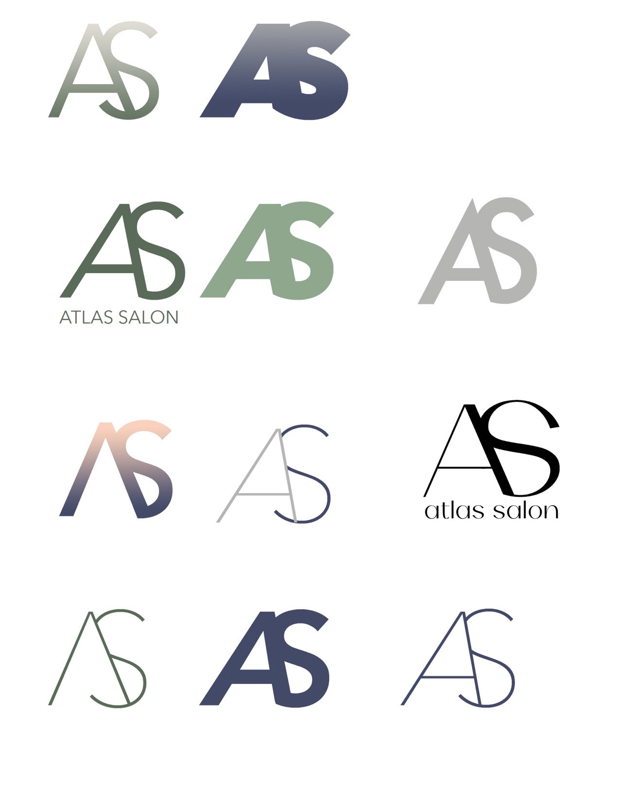 Early logo exploration