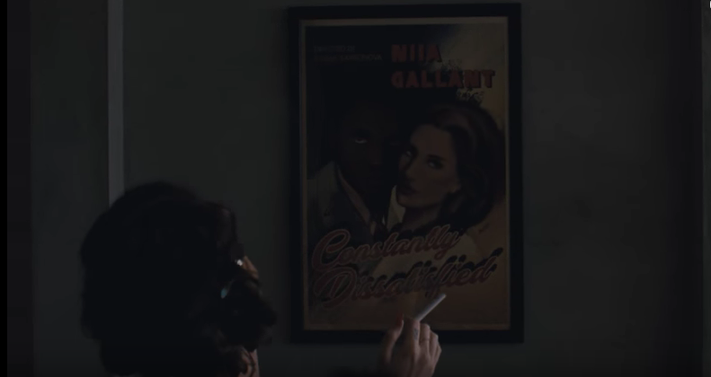 Art in Niia featuring Gallant, "Constantly Dissatisfied"