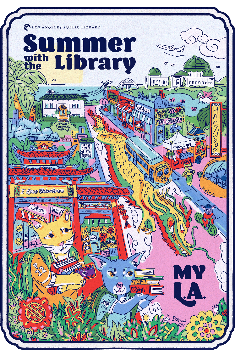 LOS ANGELES PUBLIC LIBRARY! Celebrating Chinatown with Charles Yu's book, "Interior Chinatown"