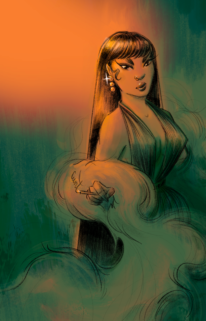 AznGlow - Poster Illo