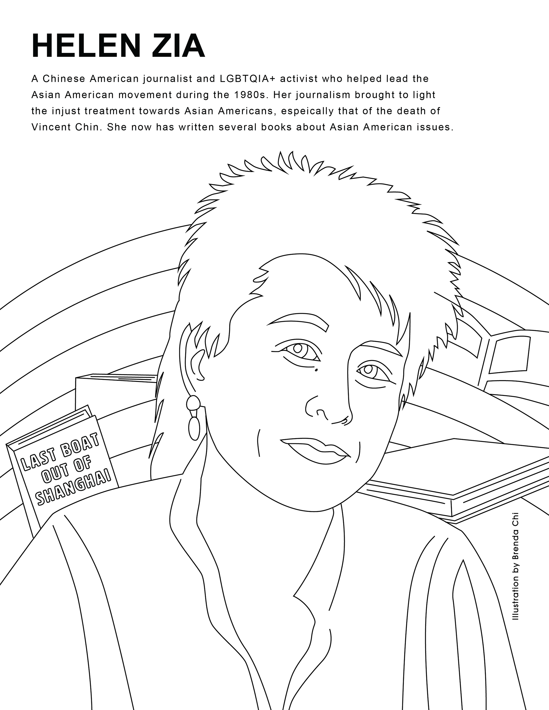 AAPI History Coloring Pages - Admerasia