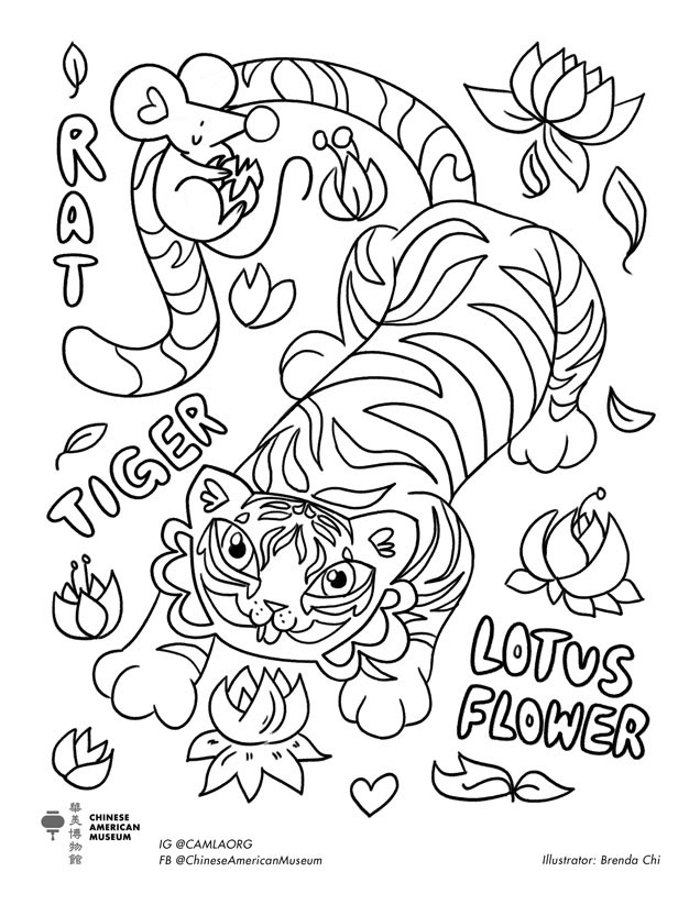 2020 LNY Coloring Pages - CAM