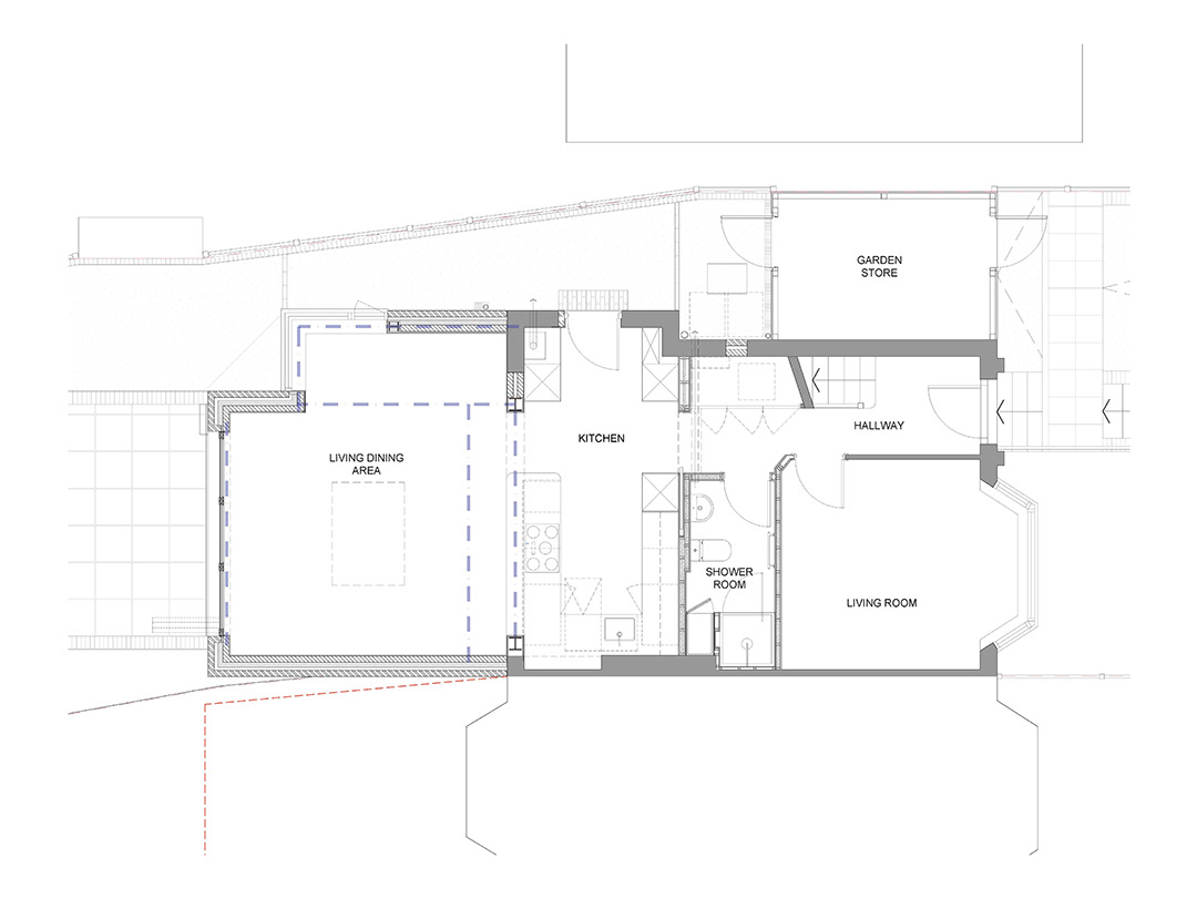 Ground Floor Plan - Proposed
