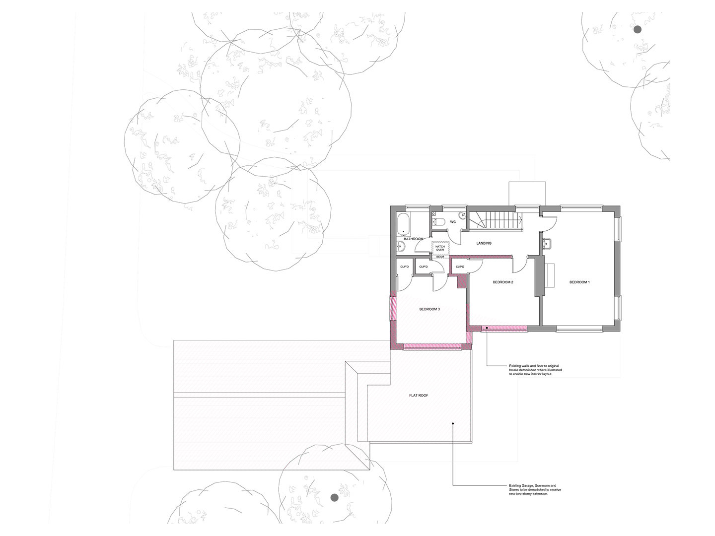 Existing First Floor Plan