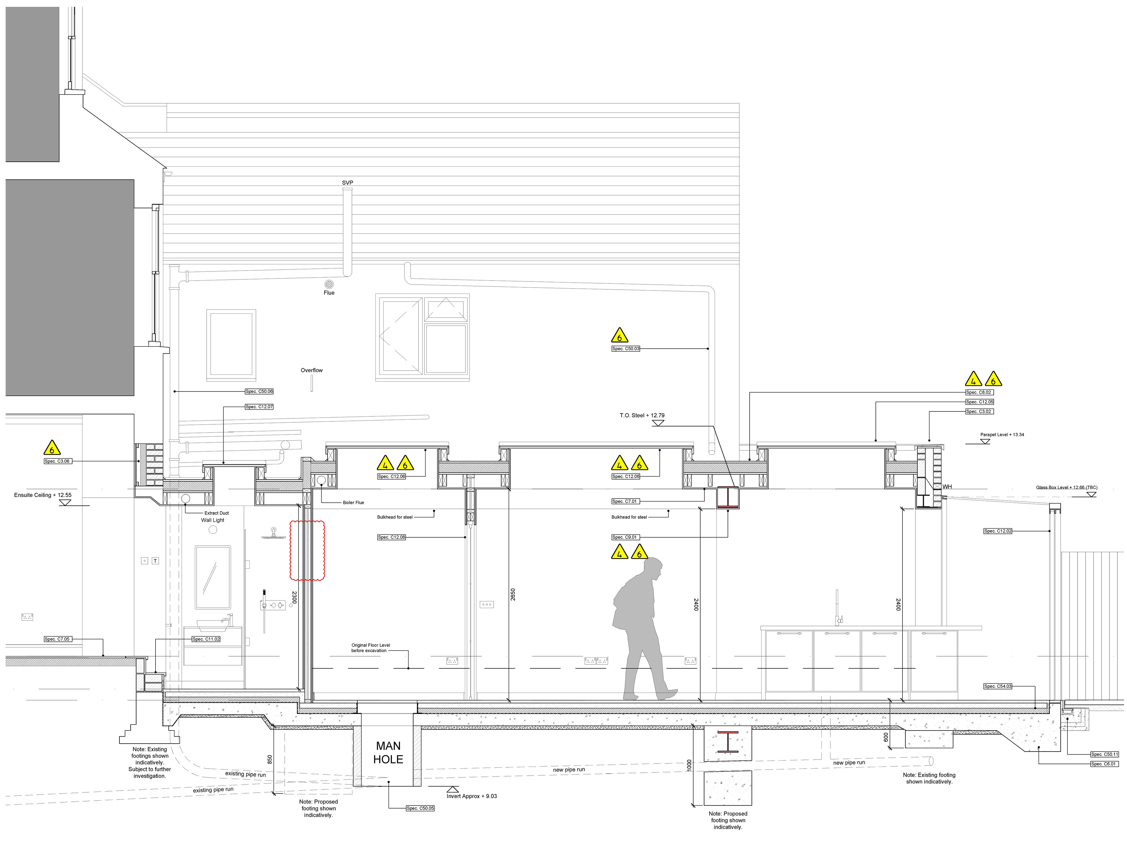 Honiton Road - Stage 4 Cross Section
