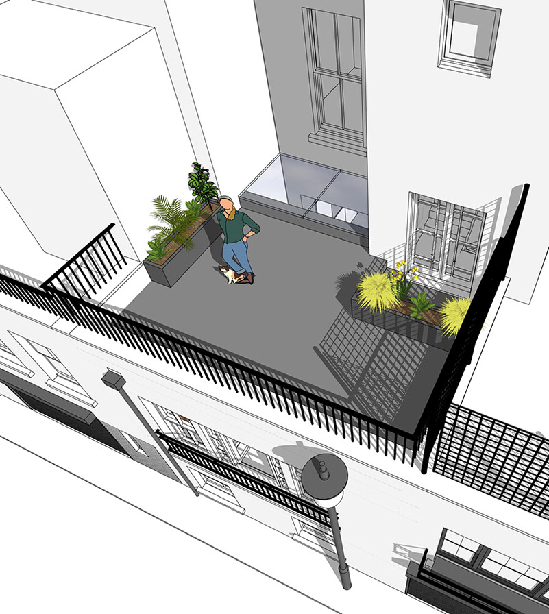 First Floor Terrace Extension