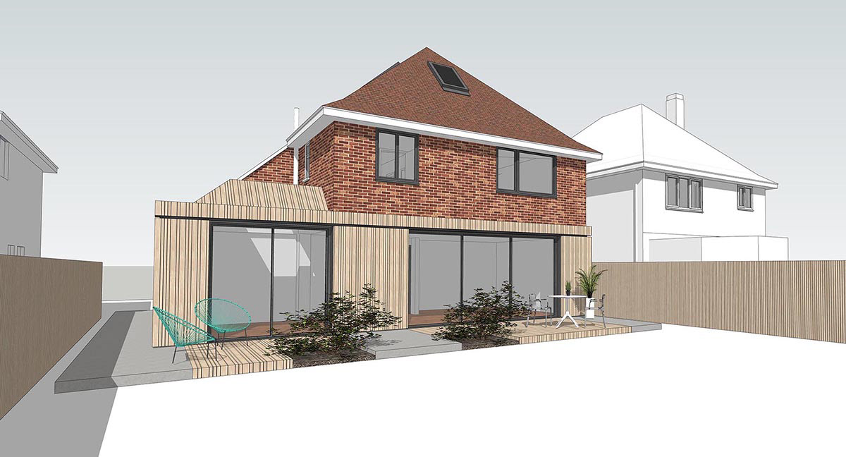 Proposed Rear Elevation