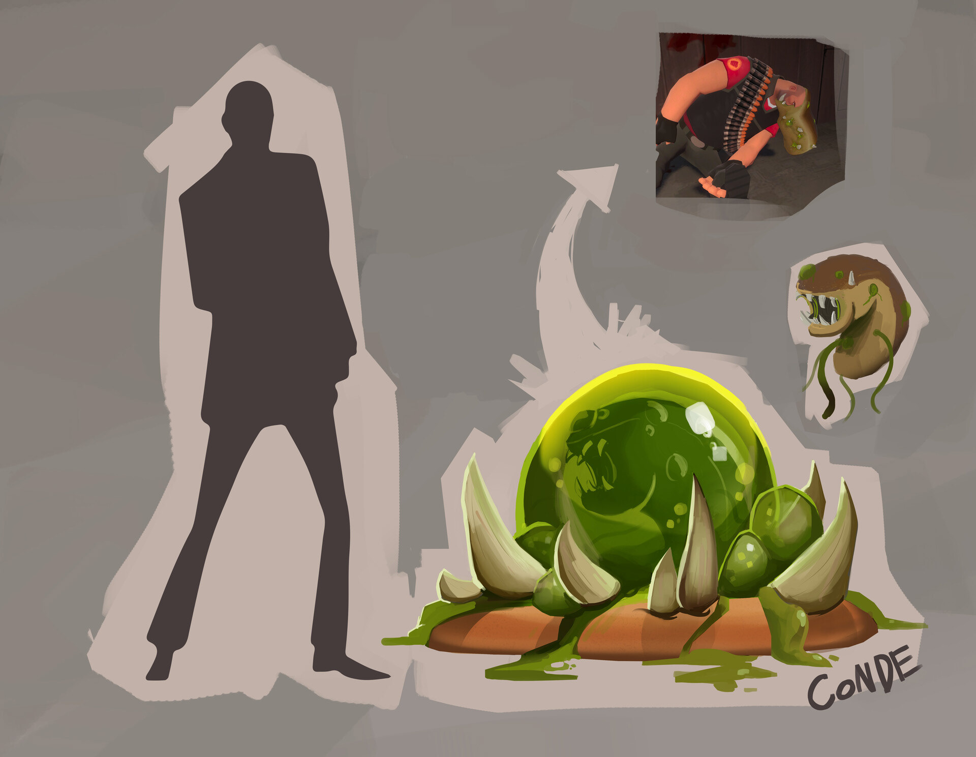 CRUMBLER EGG - Environmental Hazard for Team Fortress 2 map, Walking Bread