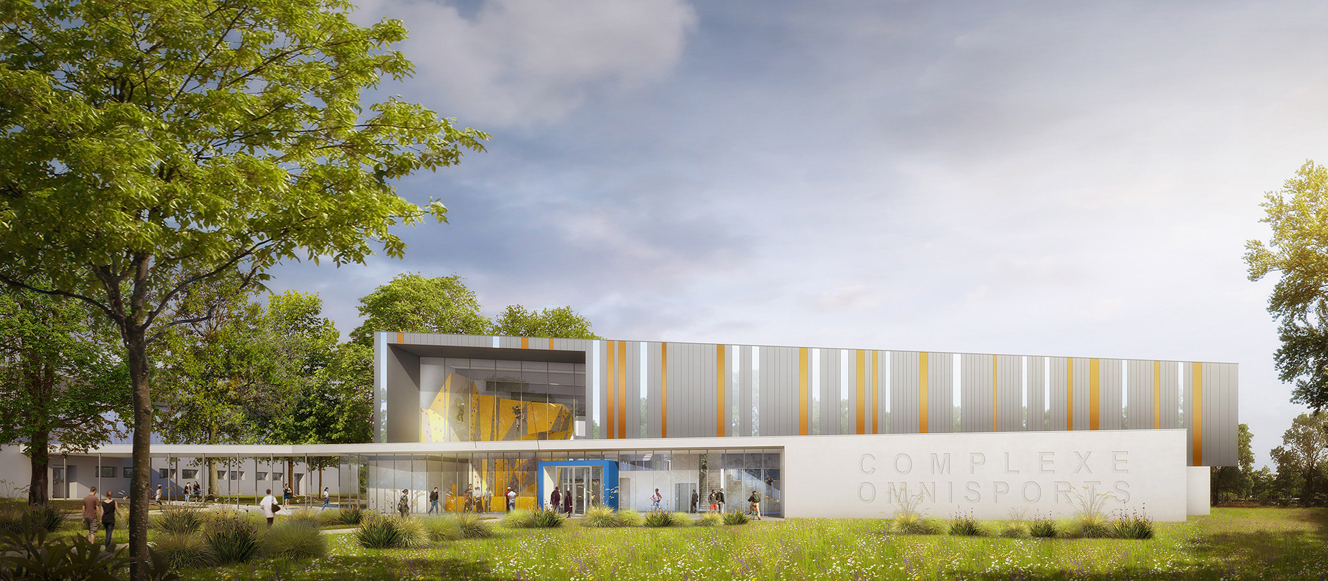 MCM ARCHITECTES  |  Salle de sports Avrillé (49)