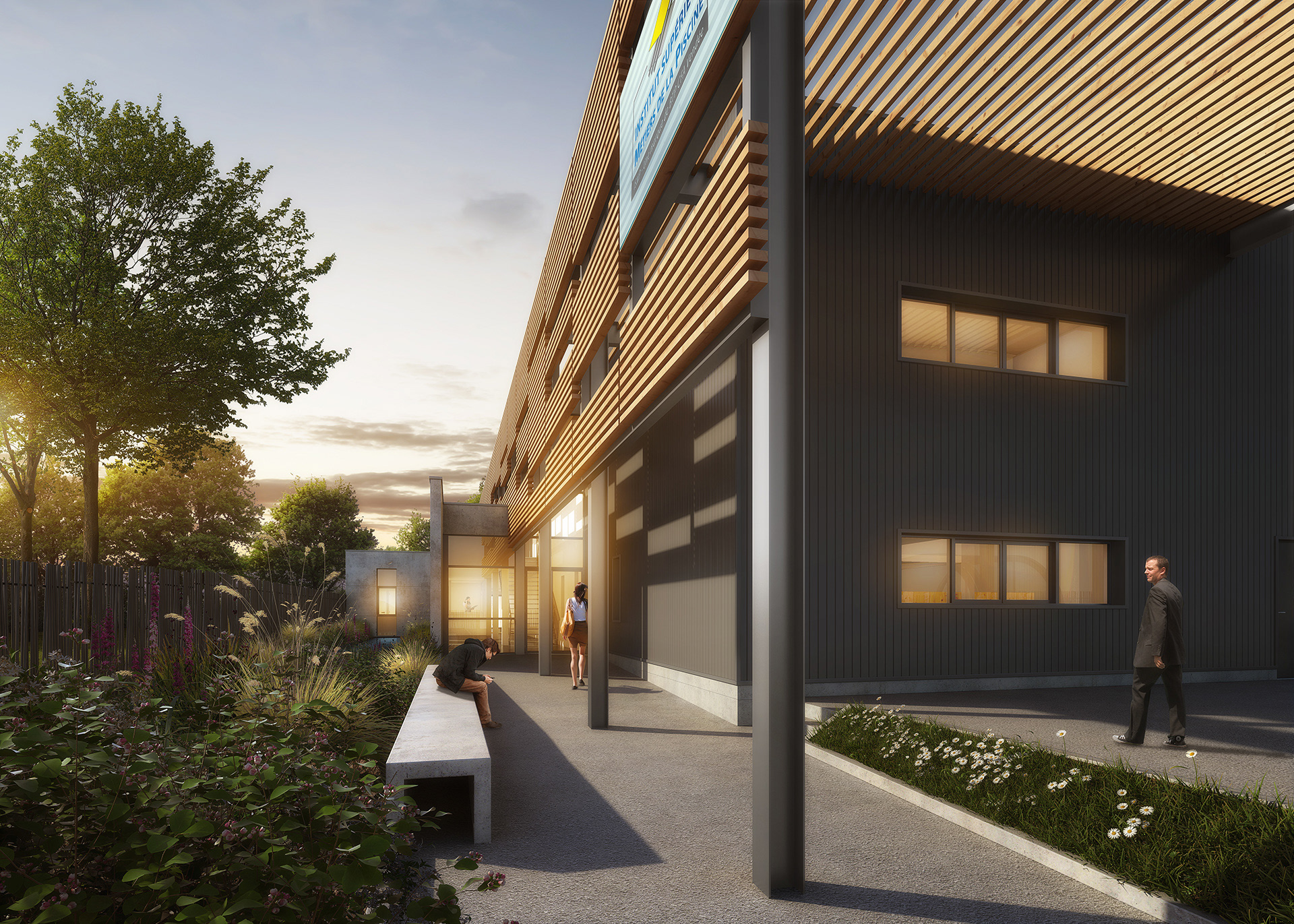 DURAND ARCHITECTES  |  ISMP La Roche-sur-Yon (85)