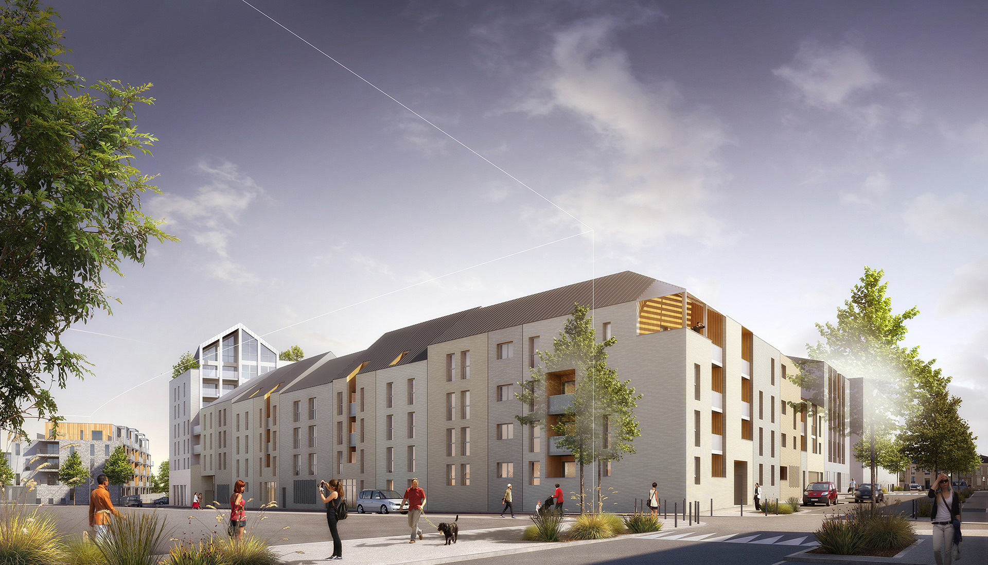 LIONEL VIÉ & ASSOCIÉS  |  Logements Angers (49)