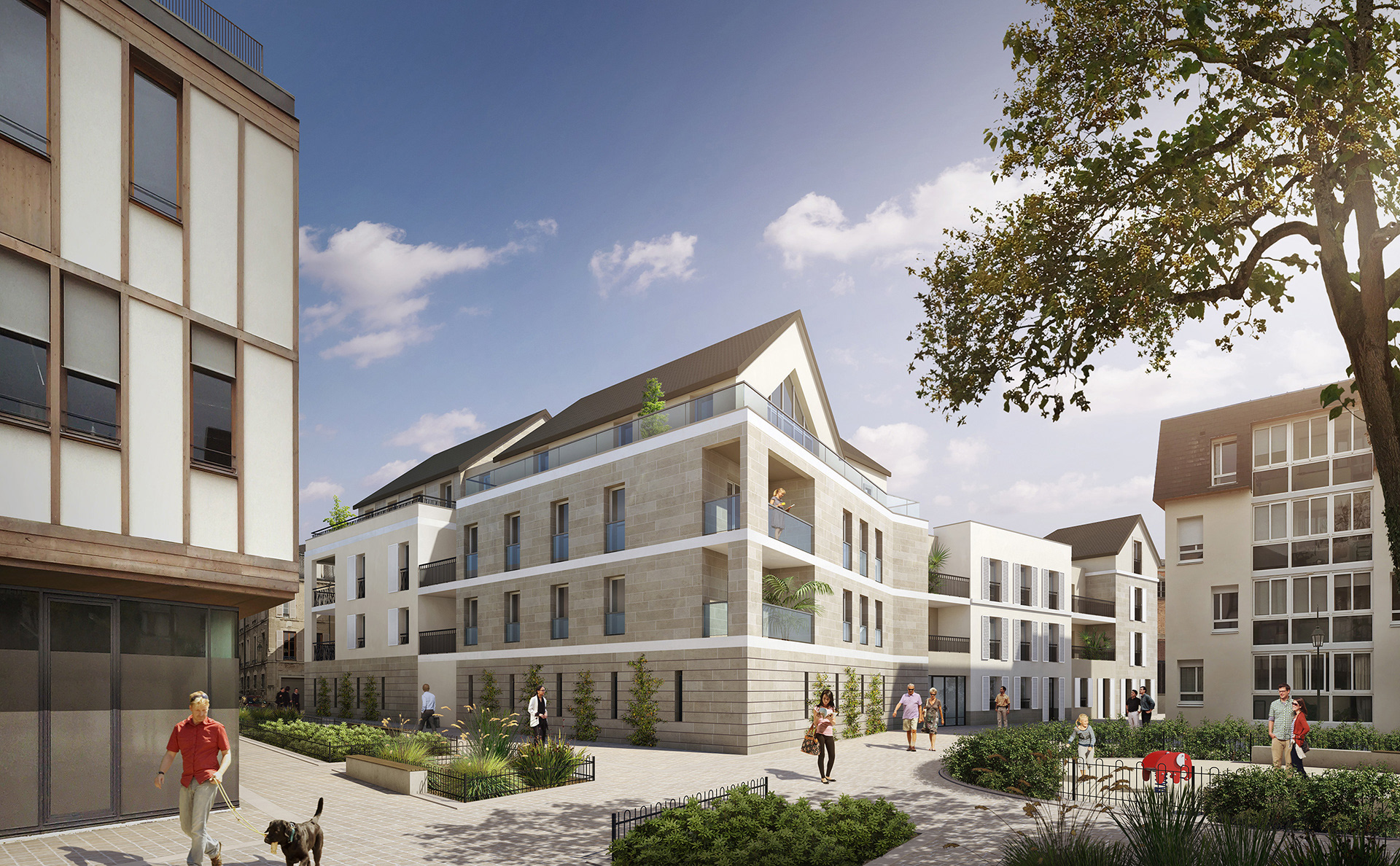 ATELIER ROLLAND & ASSOCIÉS  |  Ilot Linière Orléans (45)