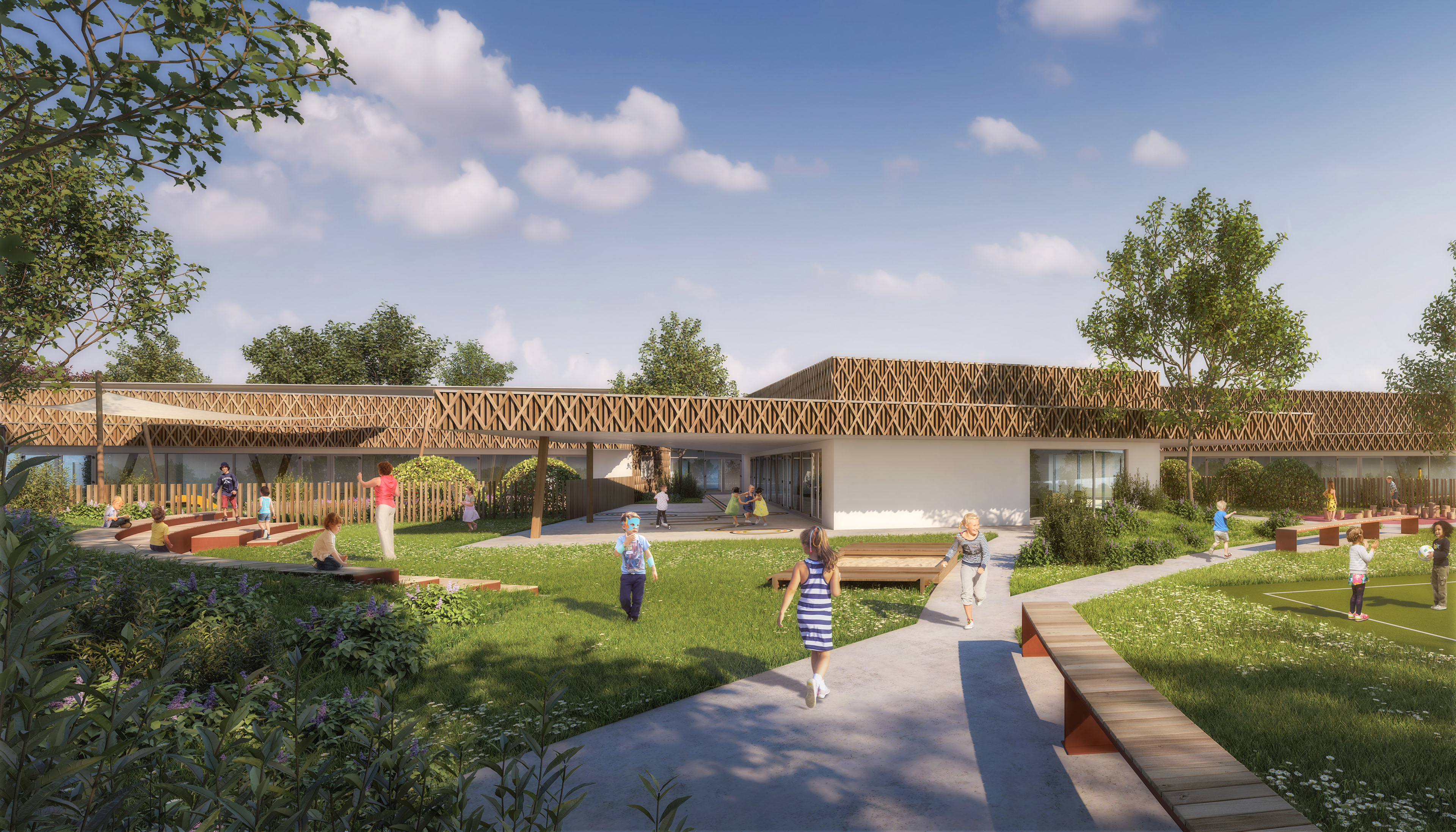 CUB ARCHITECTURE  |  Pôle enfance Montbert (44)