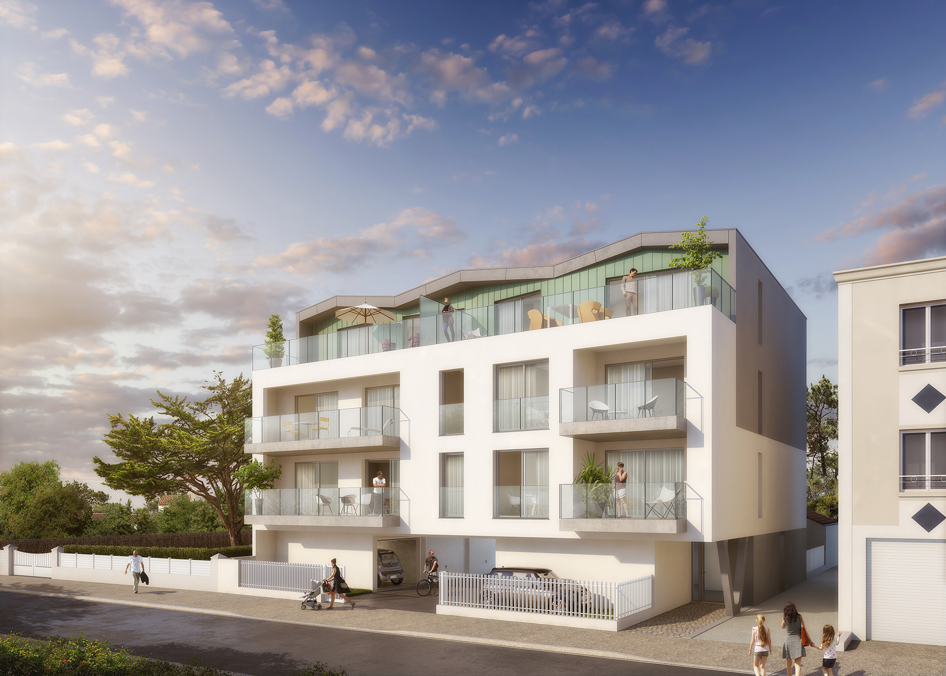 TIBERGHIEN LANGLAIS ARCHITECTES  |  Sea Line Saint-Hilaire-de-Riez (85)