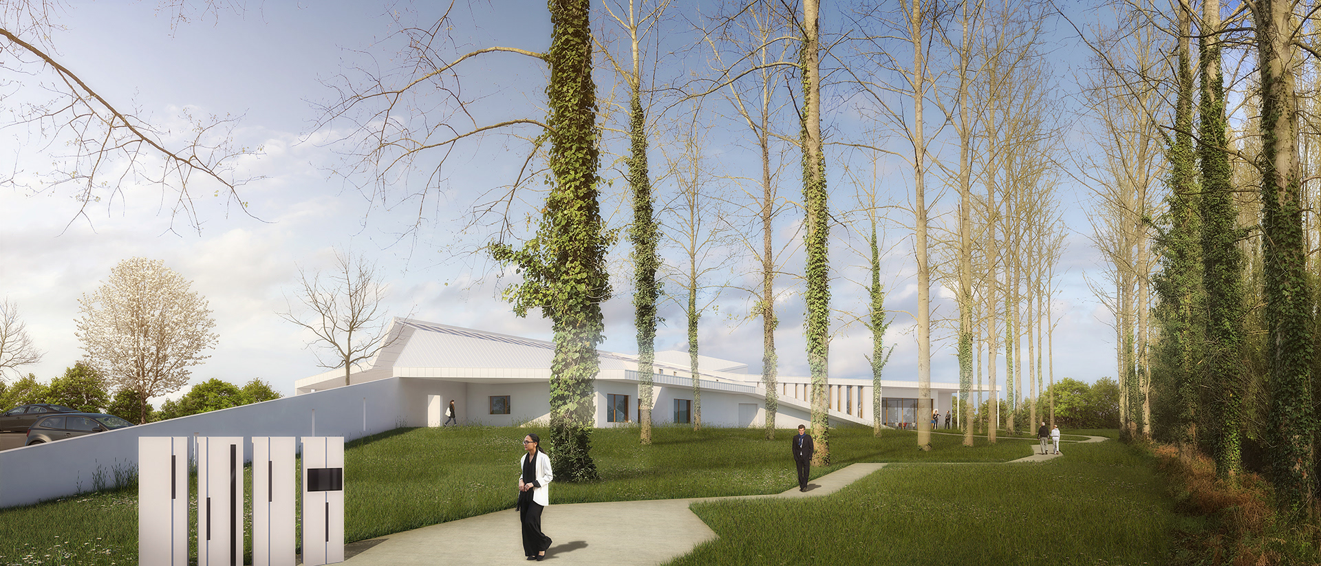 CUB ARCHITECTURE  |  Crématorium Challans (85)