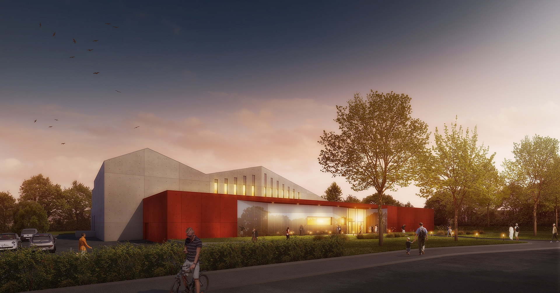 A PROPOS ARCHITECTURE  |  Salle polyvalente Redon (35)