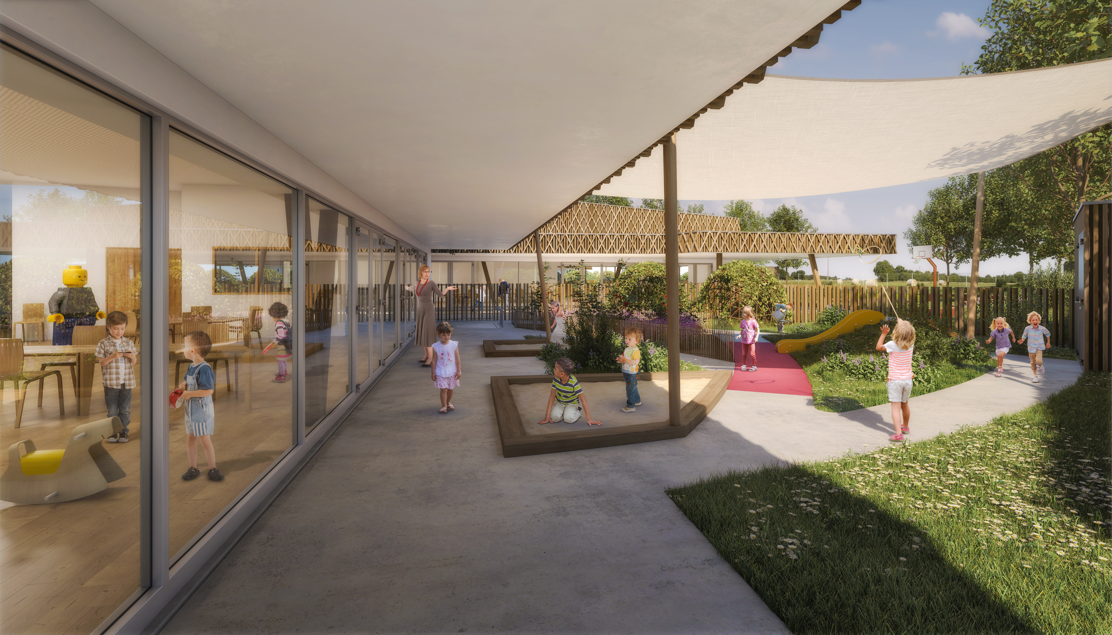 CUB ARCHITECTURE  |  Pôle enfance Montbert (44)