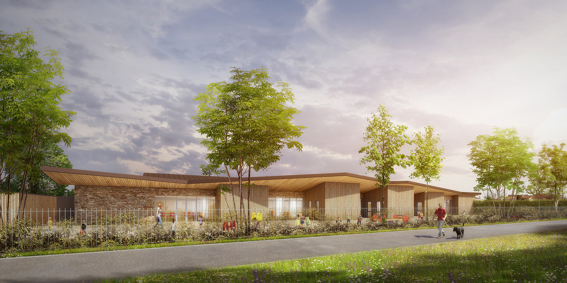 PELLEAU & ASSOCIÉS ARCHITECTES  |  Multi-accueil La Roche-sur-Yon (85)