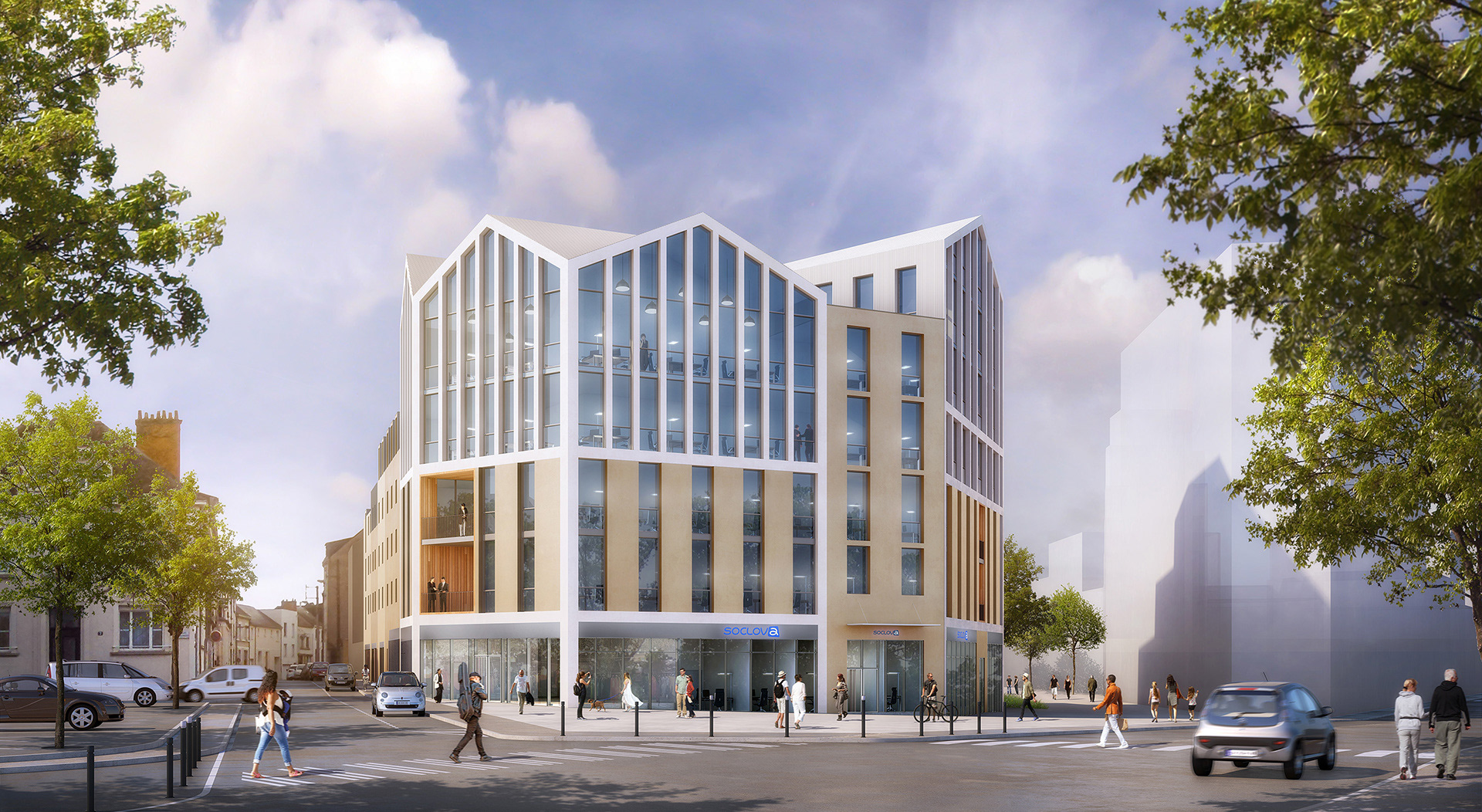 ATELIER ROLLAND & ASSOCIÉS  |  Siège Soclova Angers (49)