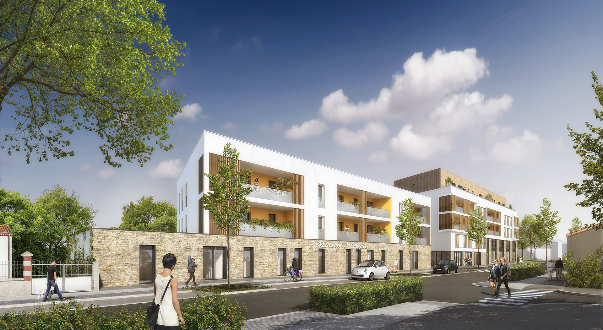 PELLEAU & ASSOCIÉS ARCHITECTES  |  Le Village La Roche-sur-Yon (85)