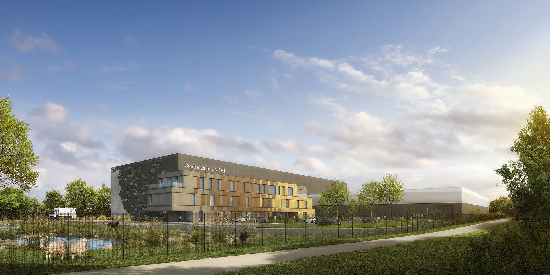 CUB ARCHITECTURE  |  Centre de tri Loublande (79)