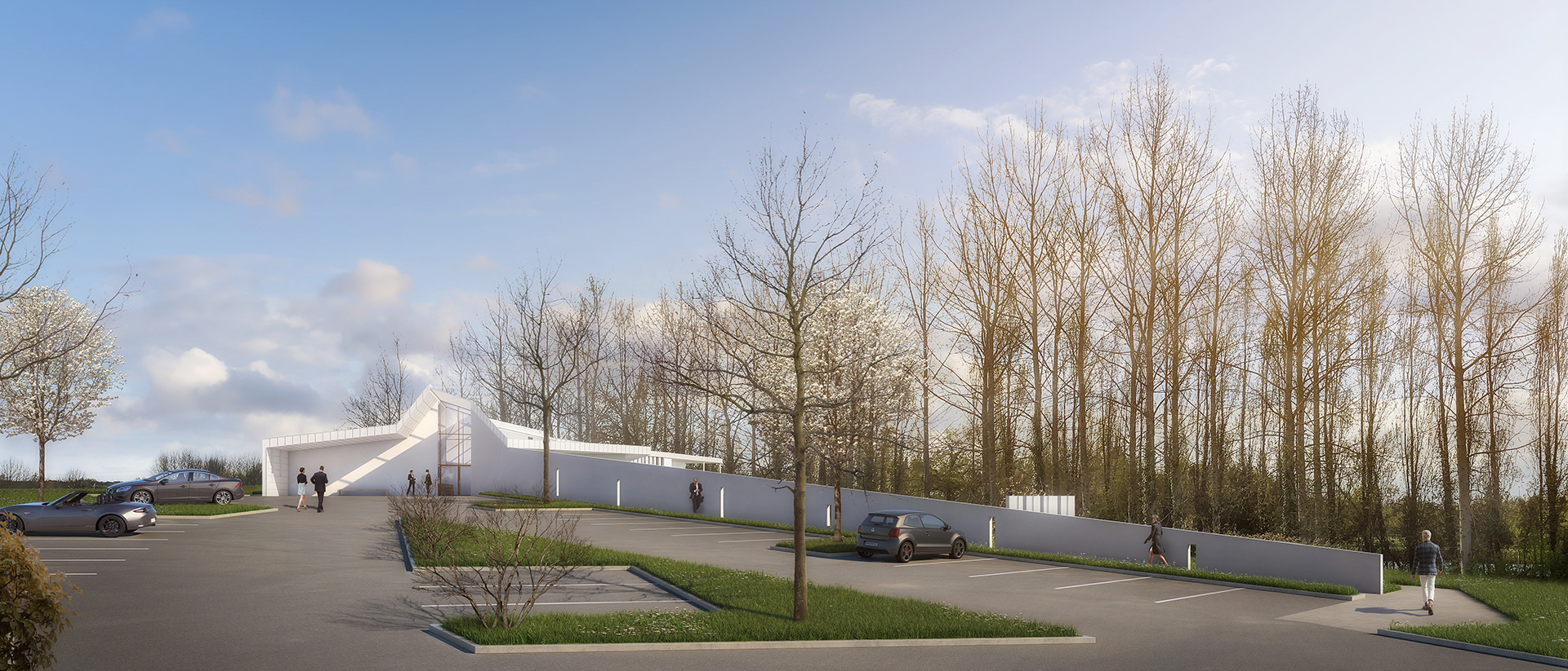 CUB ARCHITECTURE  |  Crématorium Challans (85)