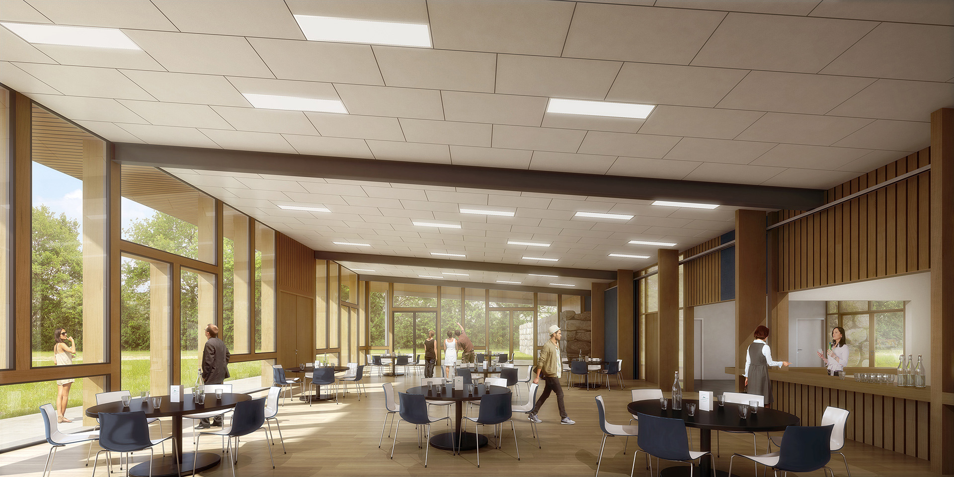 A PROPOS ARCHITECTURE  |  Salle Polyvalente Carquefou (44)