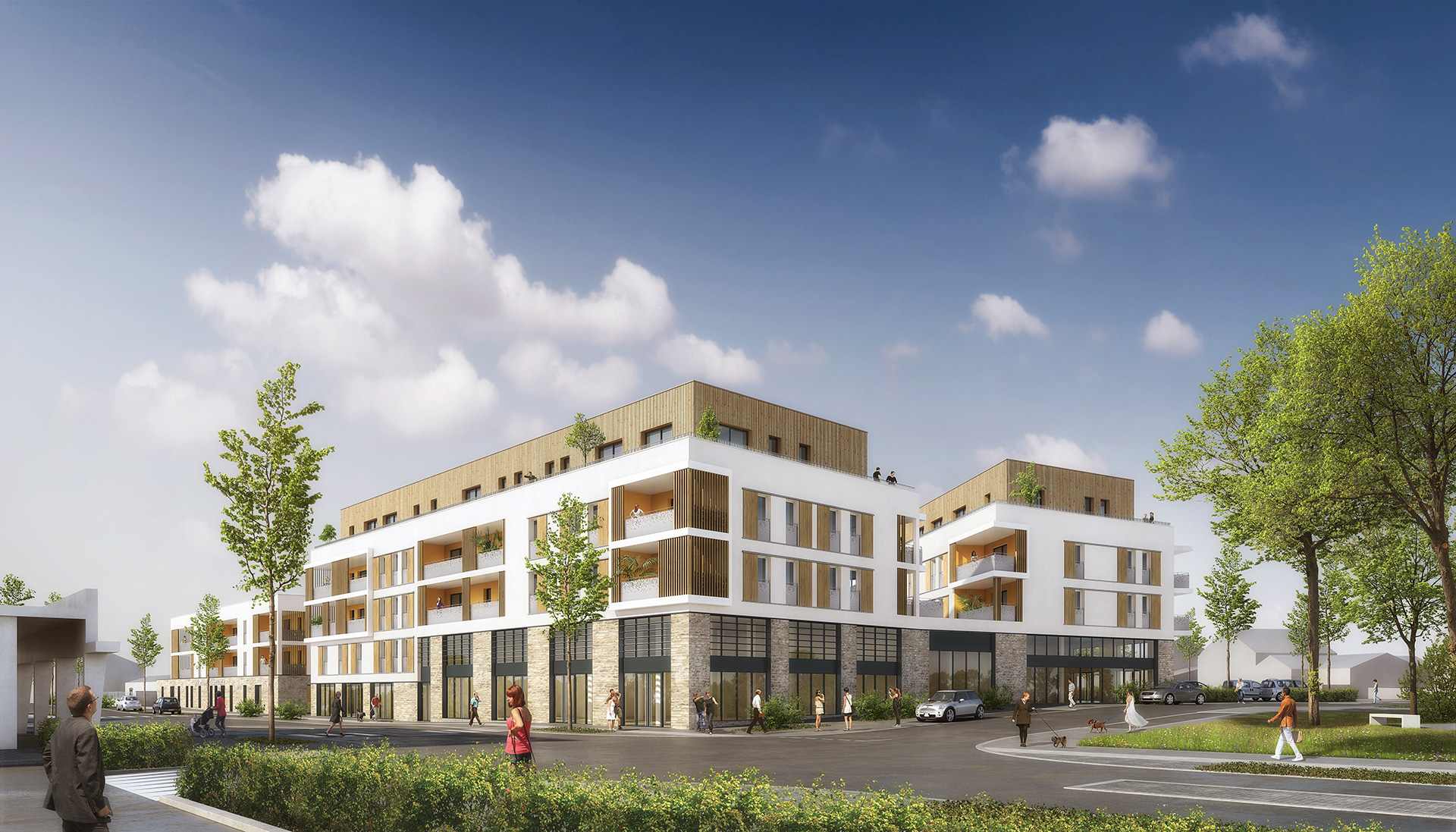 PELLEAU & ASSOCIÉS ARCHITECTES  |  Le Village La Roche-sur-Yon (85)